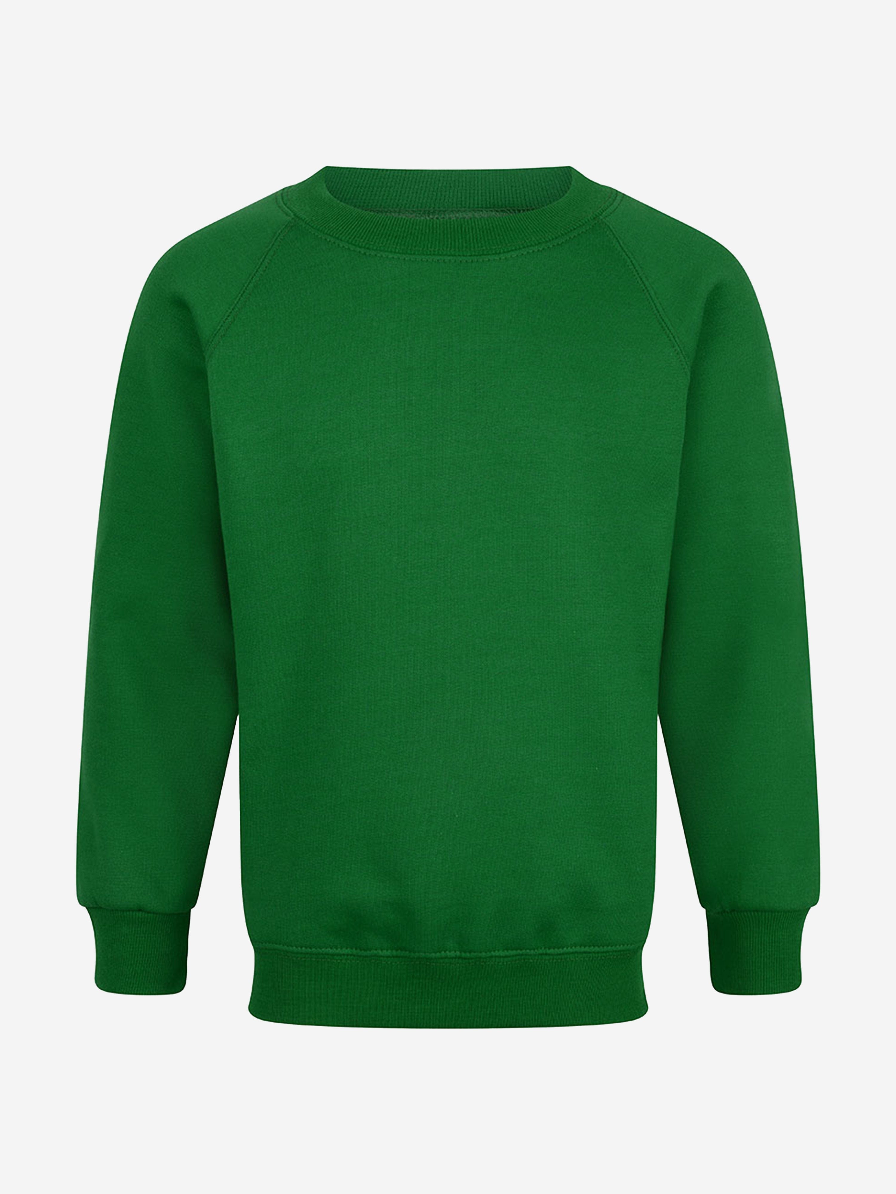Zeco Kids School Crew Neck Sweatshirt in Green Really For Sale