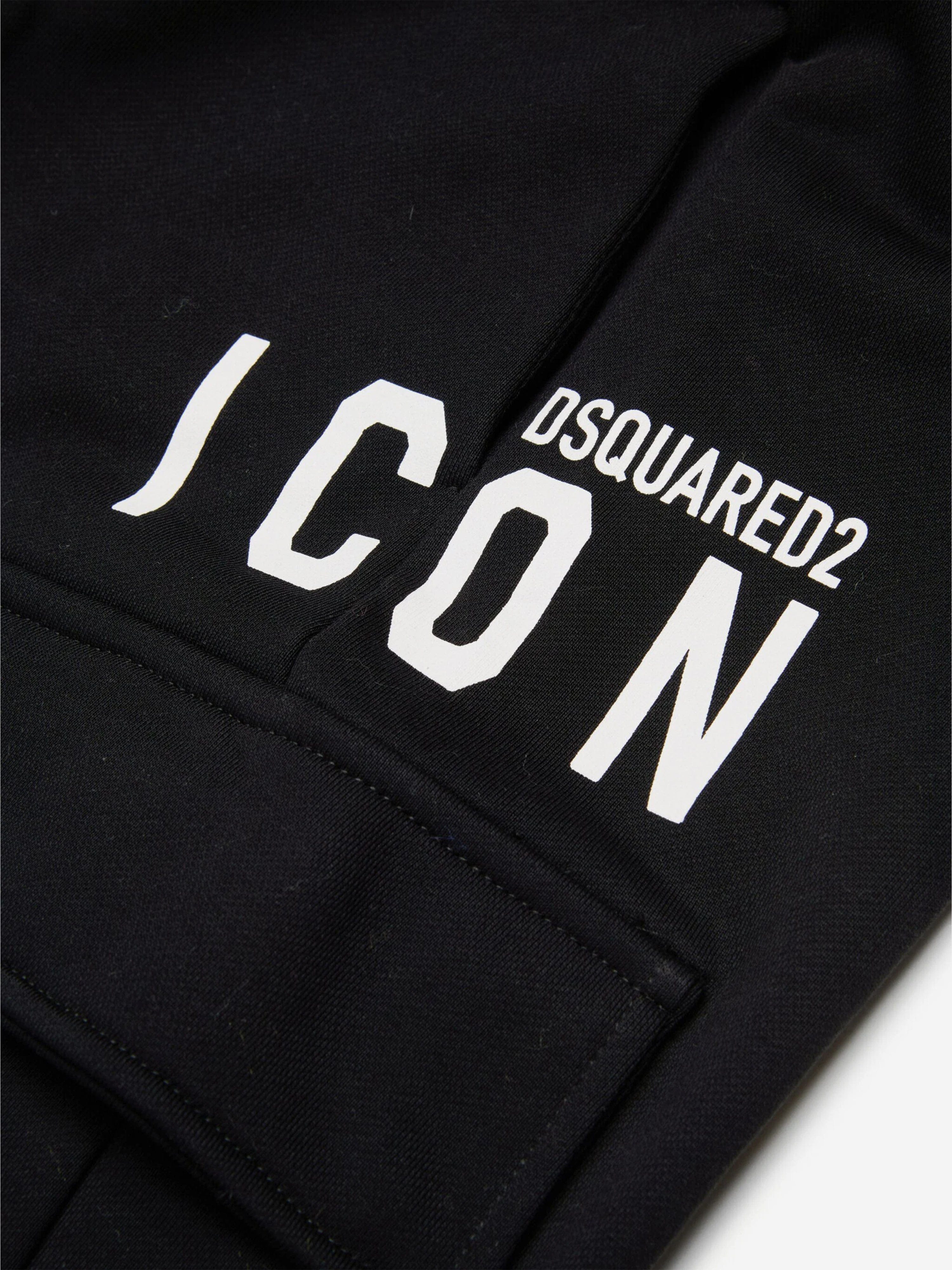 Dsquared2 Kids Cargo Pants in Black Cheap Sale Supply