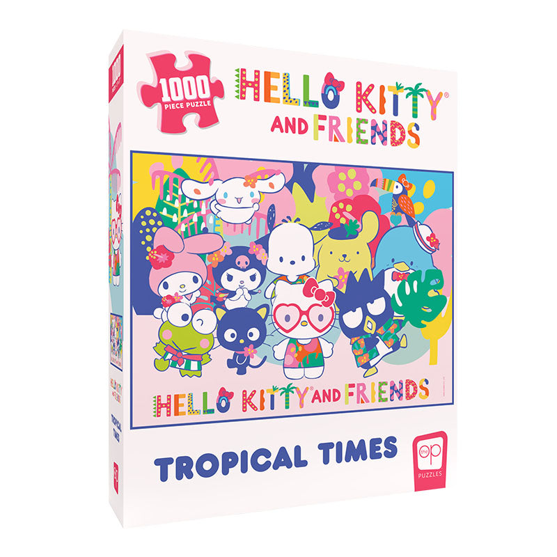 Hello Kitty and Friends Tropical Times 1000-pc Puzzle New Arrival