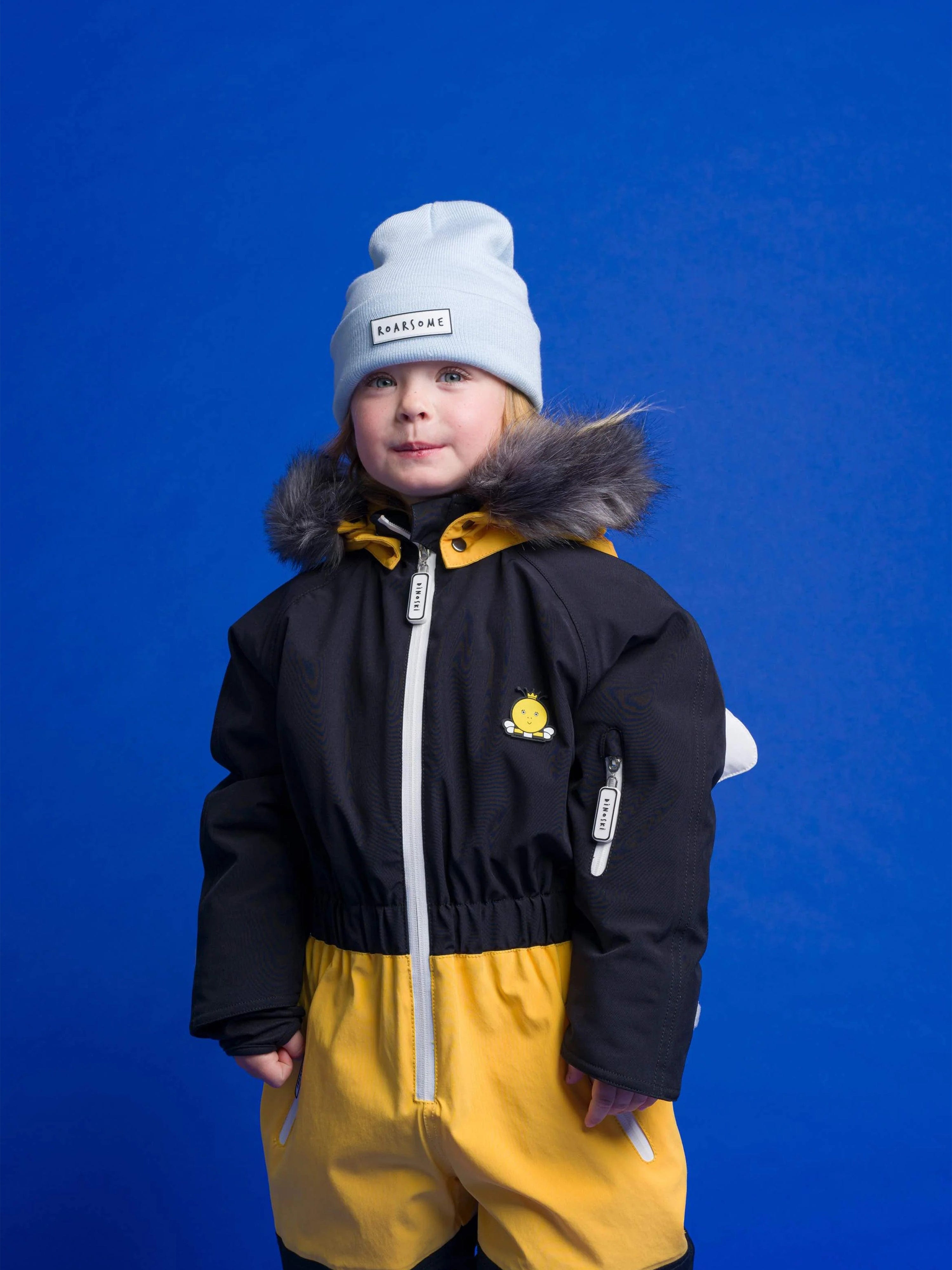 Roarsome Kids Beanie Hat in Blue Free Shipping Hot Sale