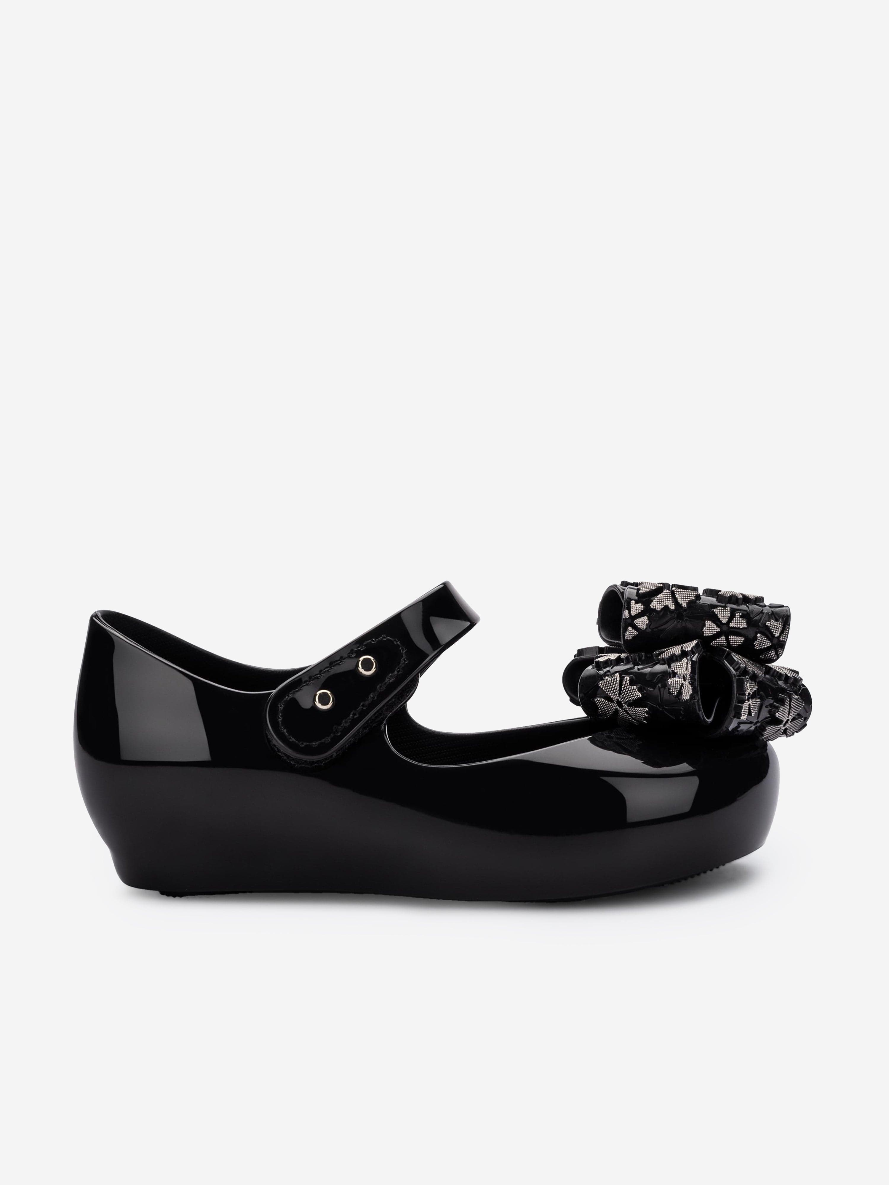 Mini Melissa Girls Ultragirl Sweet Shoes in Black New Online