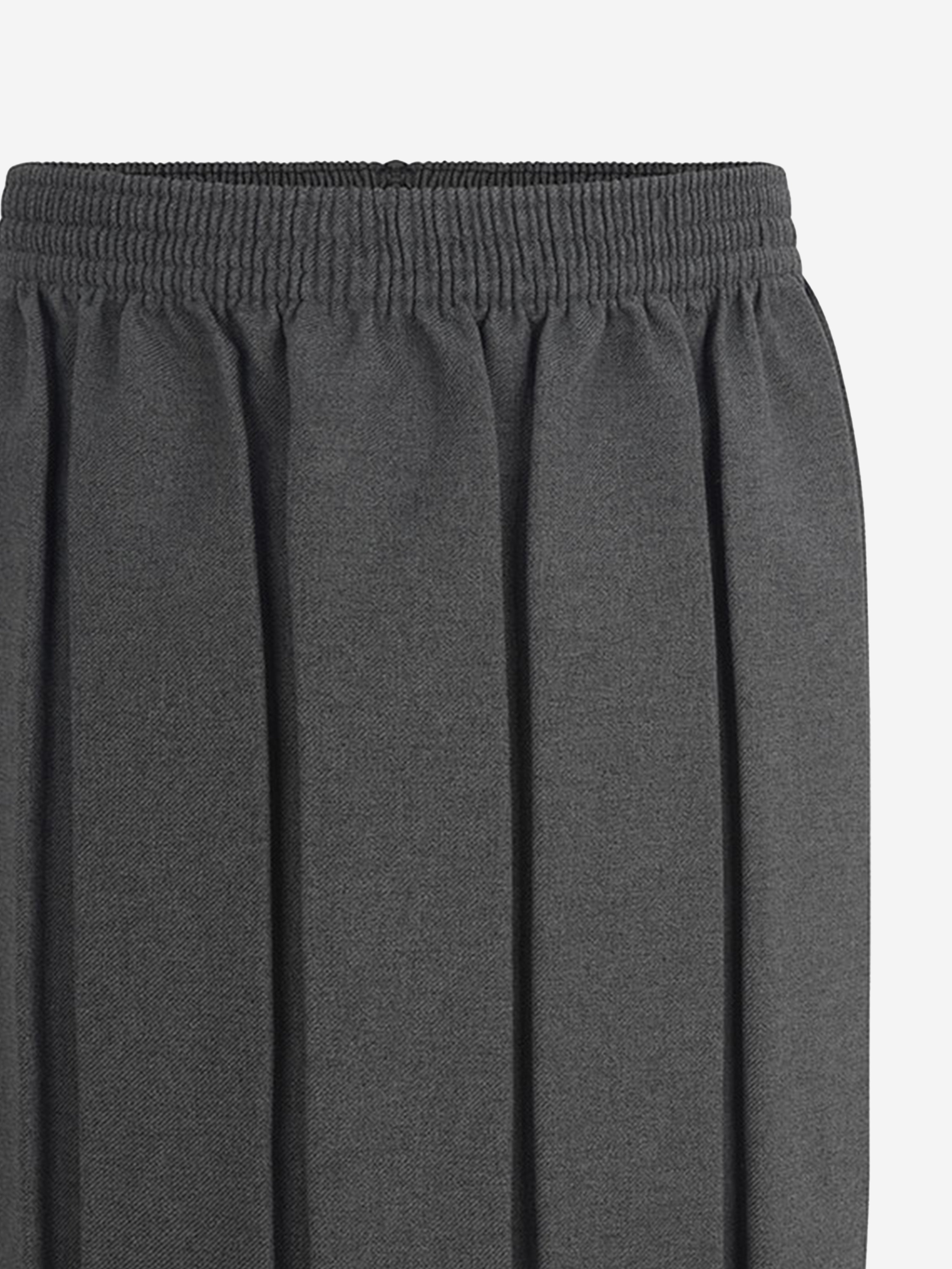 Zeco Girls School Box Pleat Skirt in Grey Buy Cheap Inexpensive