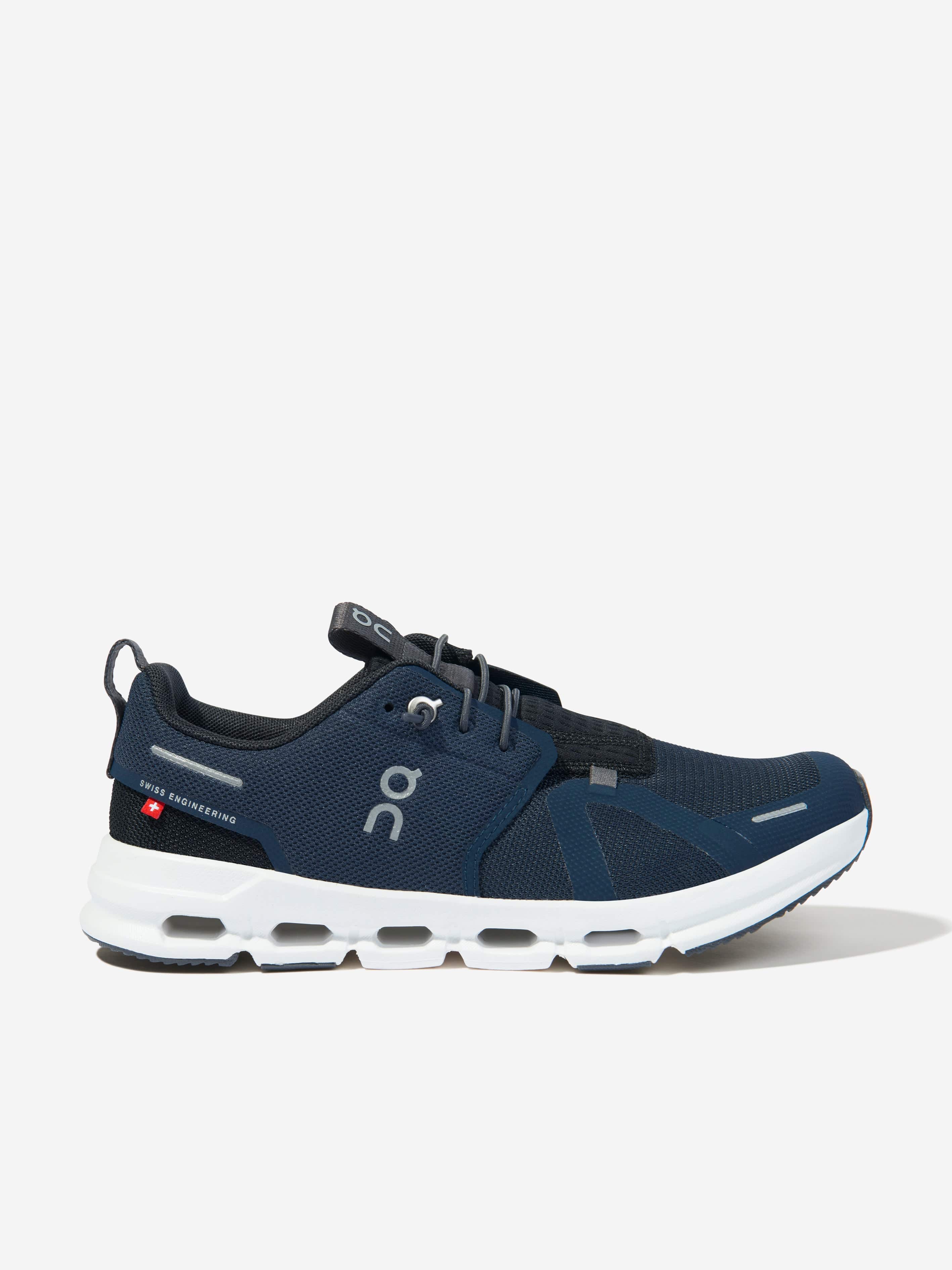 On Running Kids Cloud Sky Trainers in Navy Sale Genuine