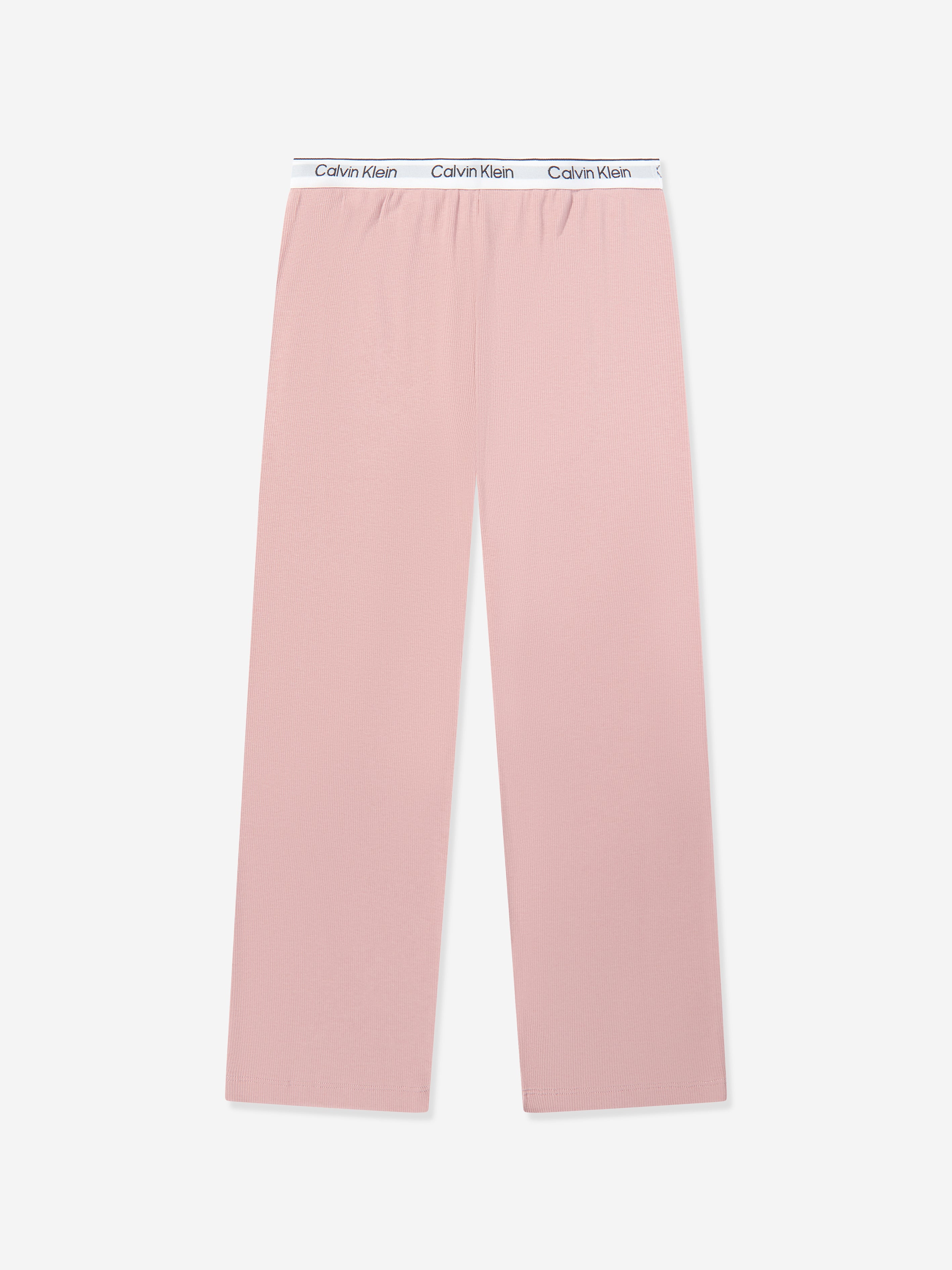 Calvin Klein Girls Pyjamas Set in Pink Cheap Manchester Great Sale