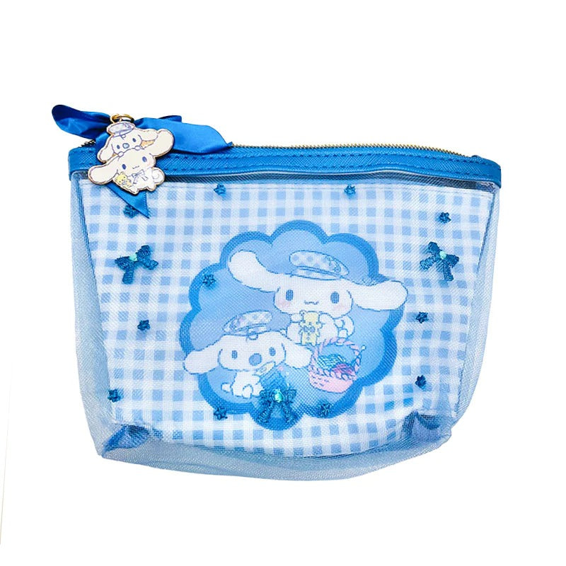Cinnamoroll Zipper Pouch (Gingham Paperboy Series) Latest Collections Cheap Pice