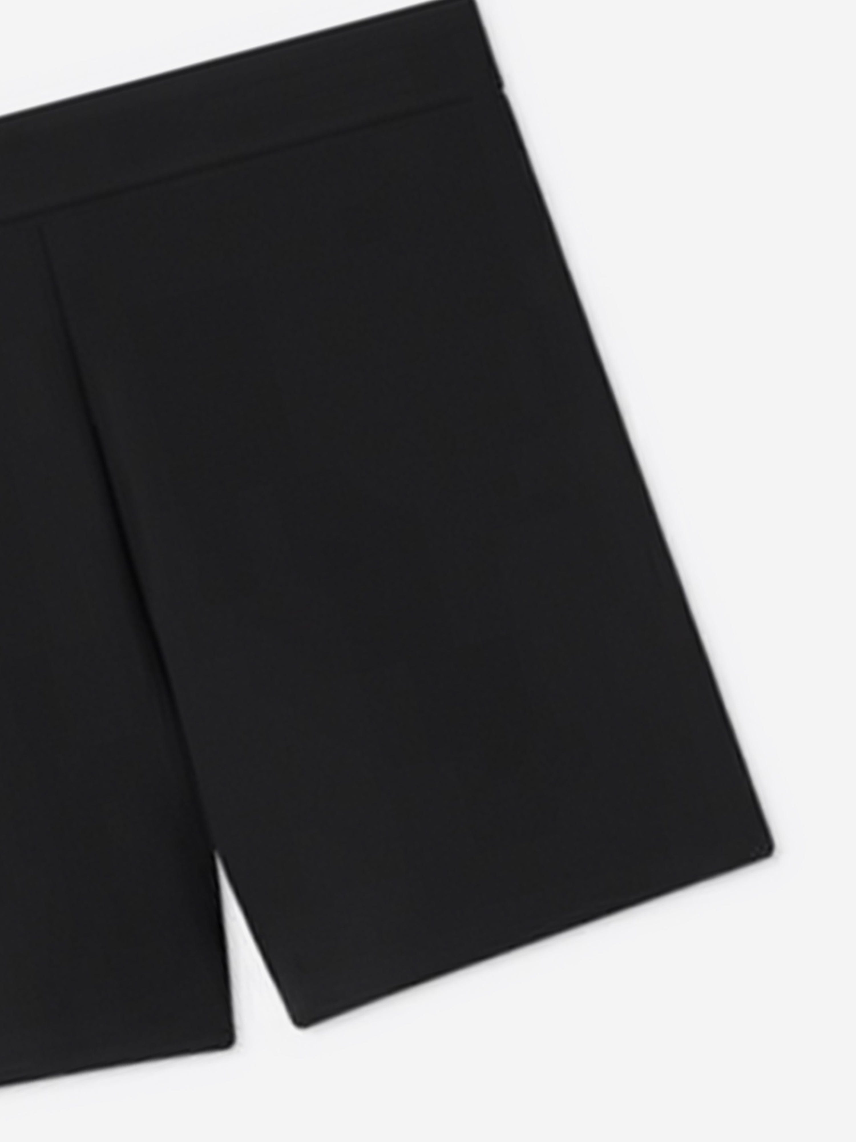 Versace Girls Stretch Cady Shorts in Black Clearance Store Sale Online