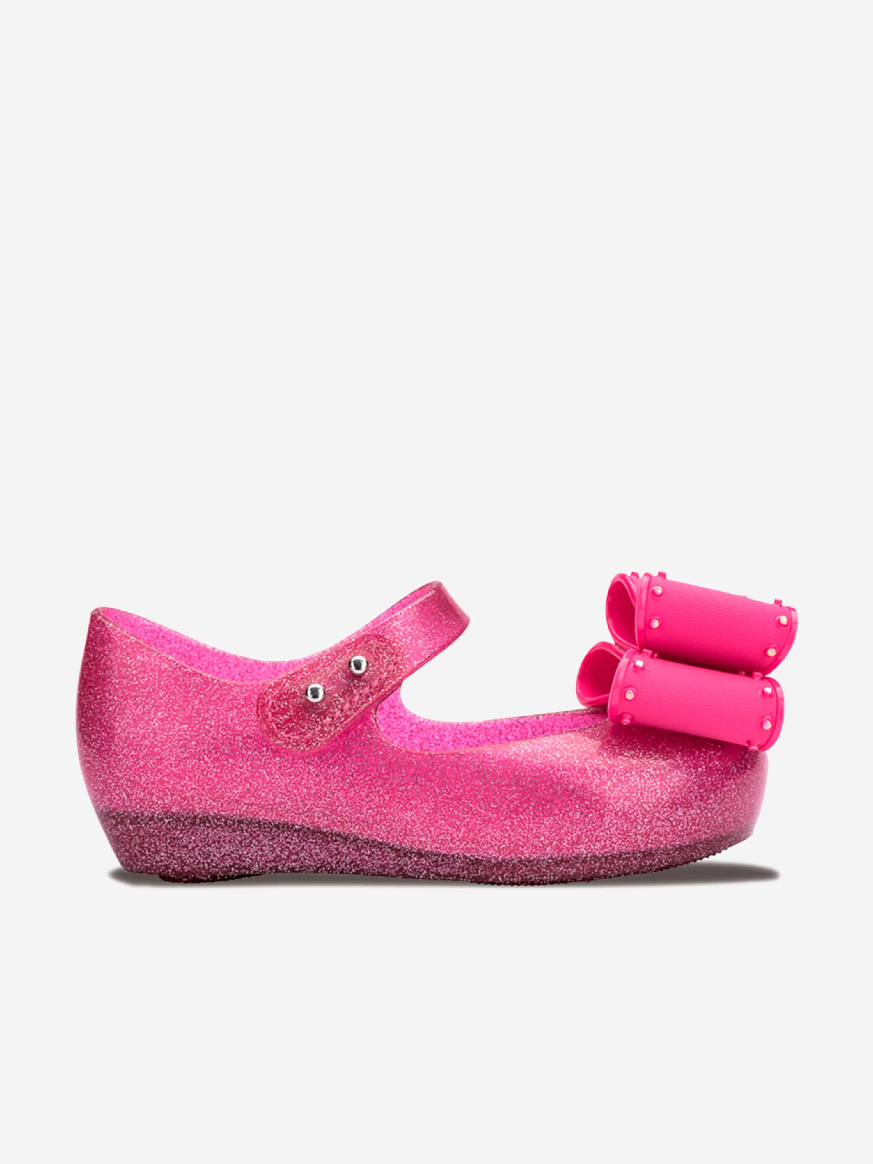 Girls Ultragirl Classic Bow Ballerinas in Pink Best Wholesale