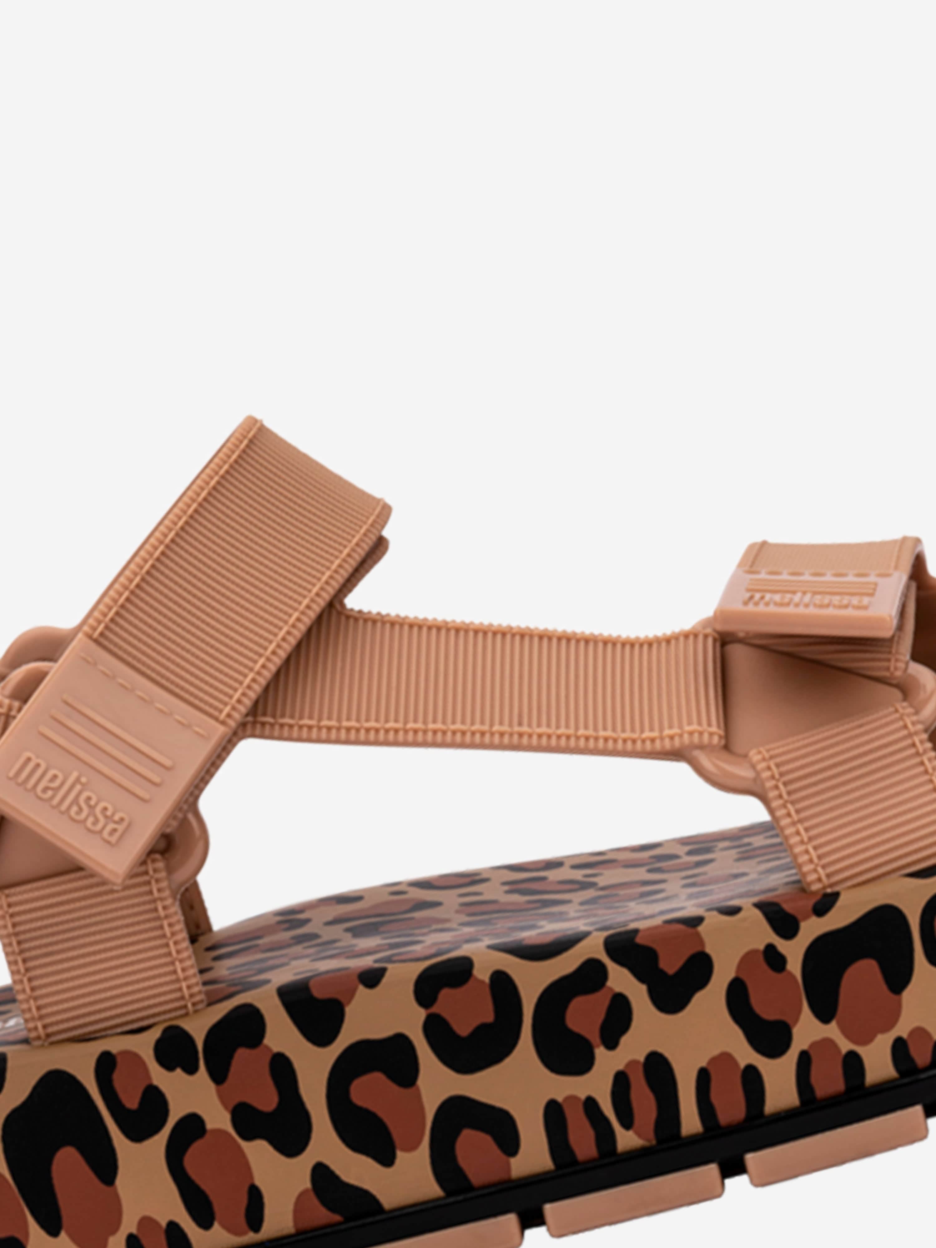 Mini Melissa Girls Flowing Papete Sandals in Beige Shop For Online