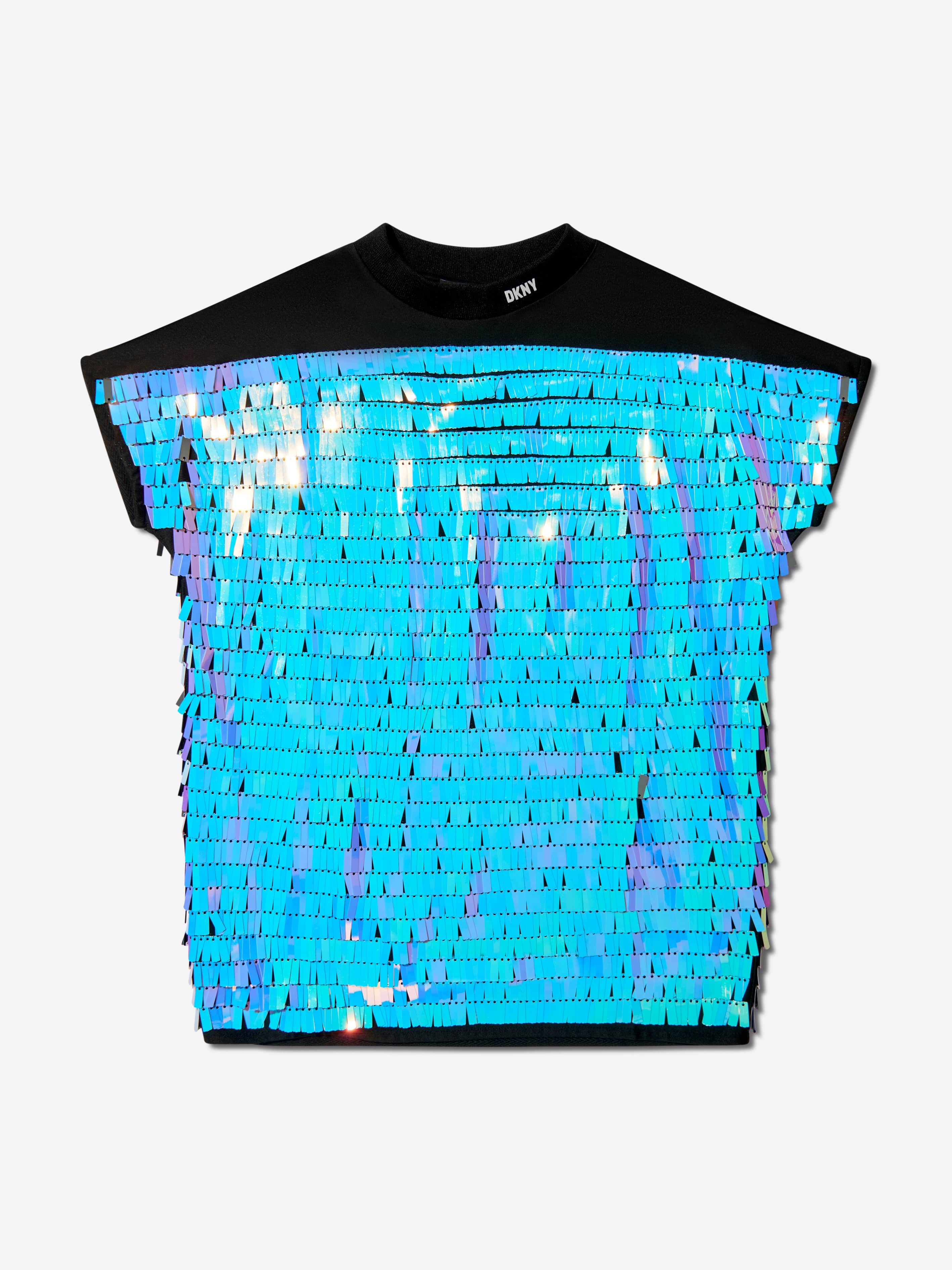 DKNY Girls Sequin Dress in Multicolour 2025 New