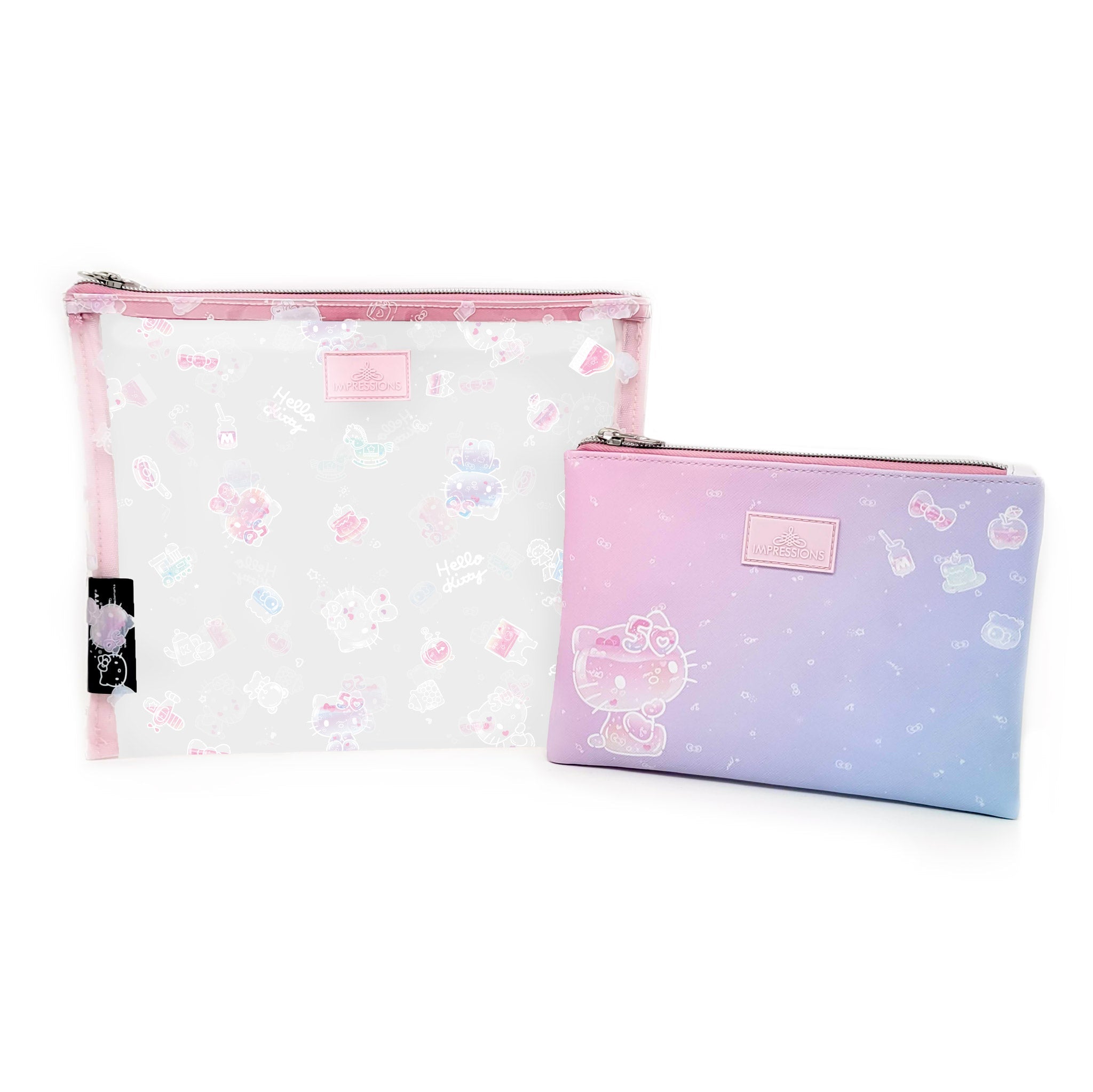 Hello Kitty x Impressions Vanity 50th Anniv. Slim Pouch Set Free Shipping Outlet Store