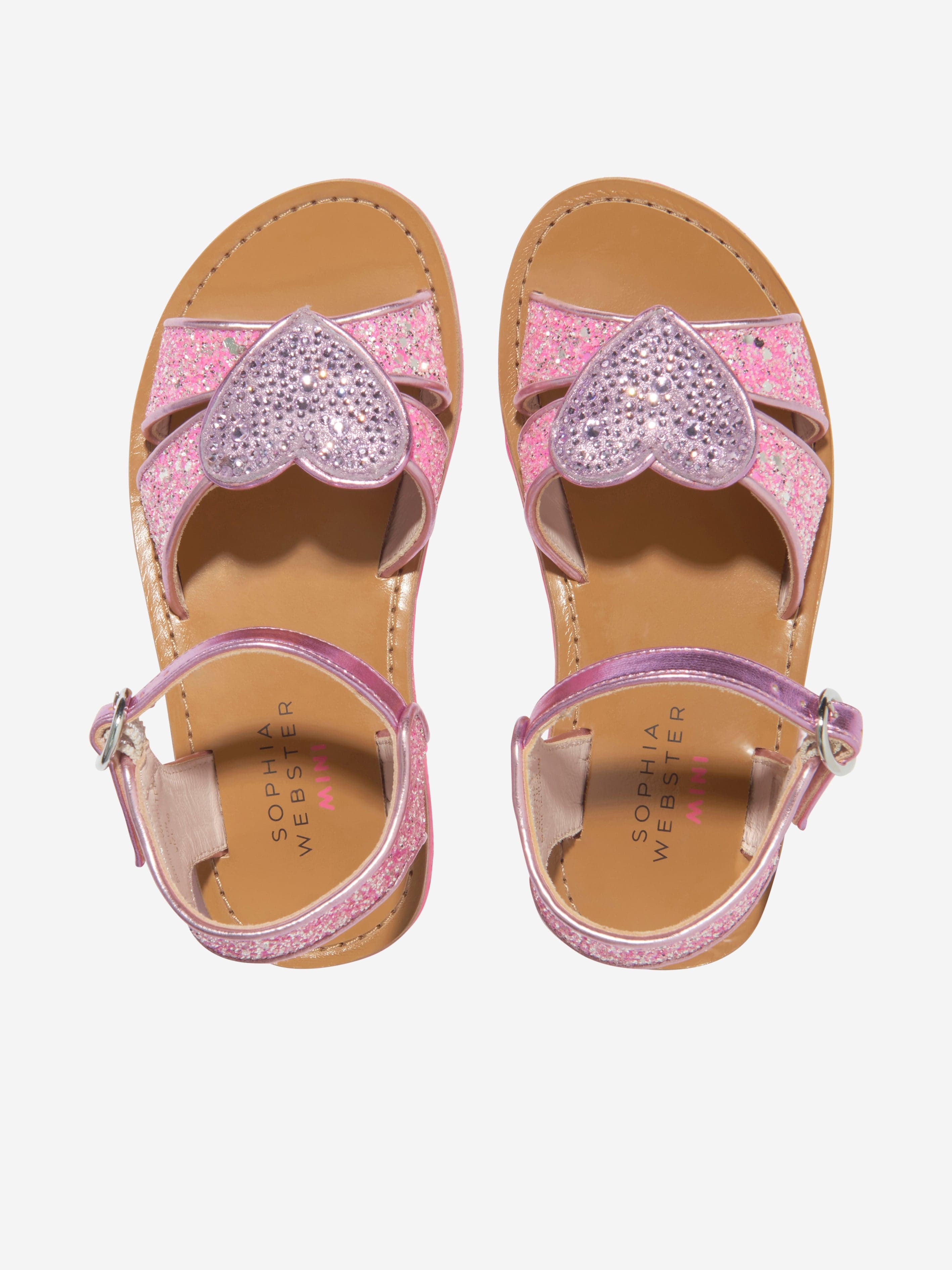 Sophia Webster Girls Amora Sandals in Pink Cheap Geniue Stockist