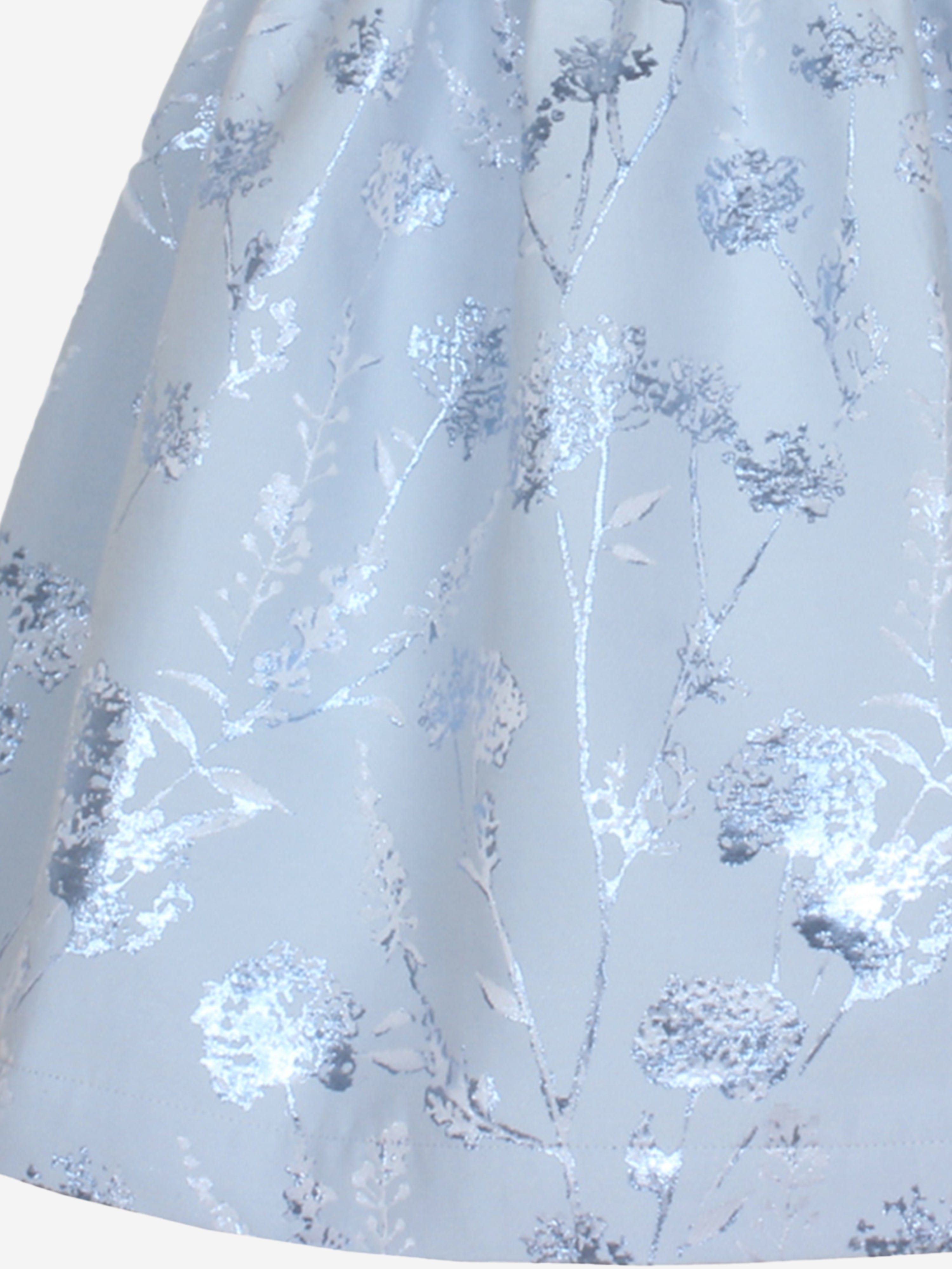 Jessie And James Girls Maude Dandelions Dress in Blue With Paypal Online