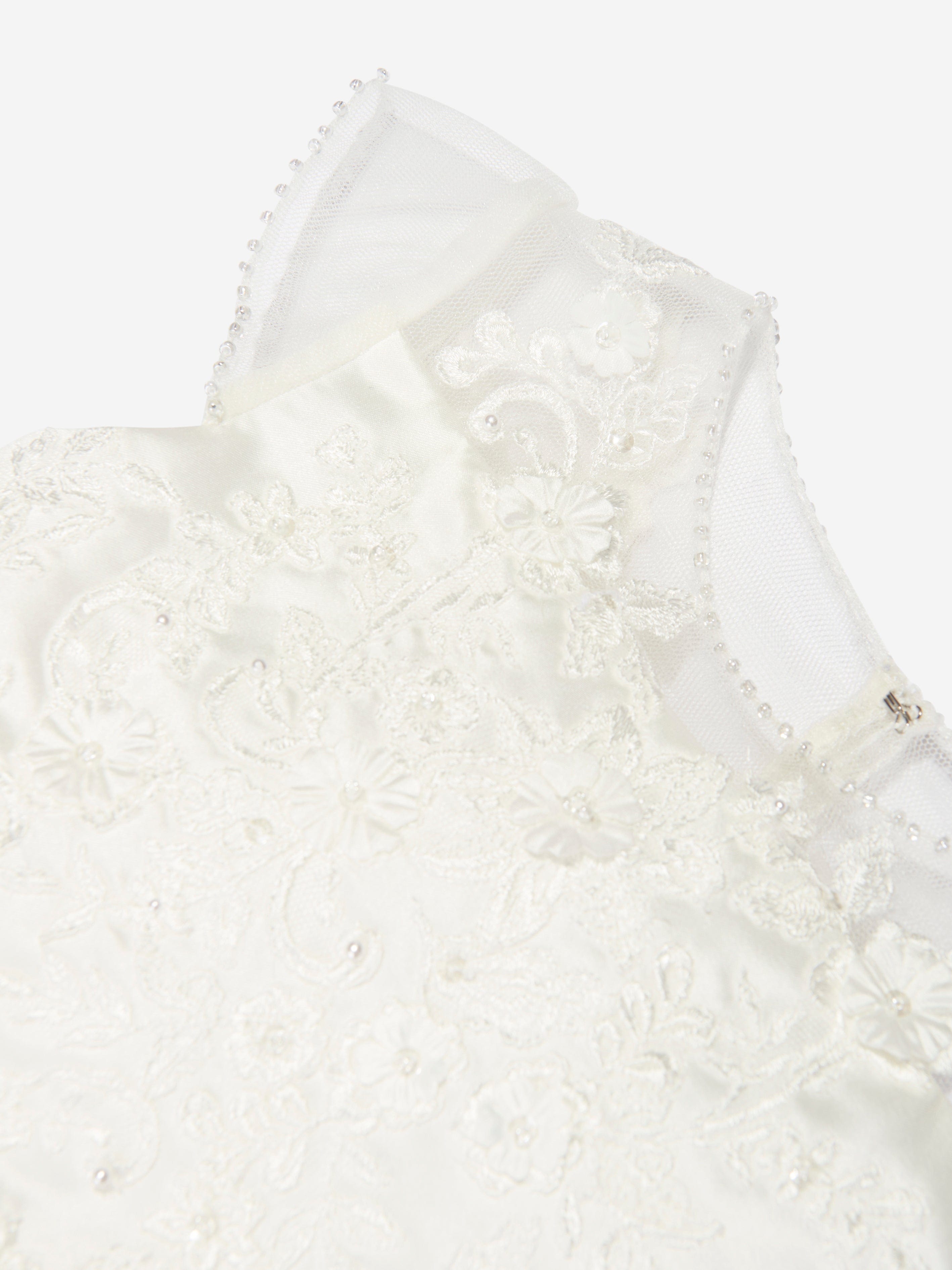 Sarah Louise Girls Ceremonial Ballerina Length Dress in Ivory Sale Recommend