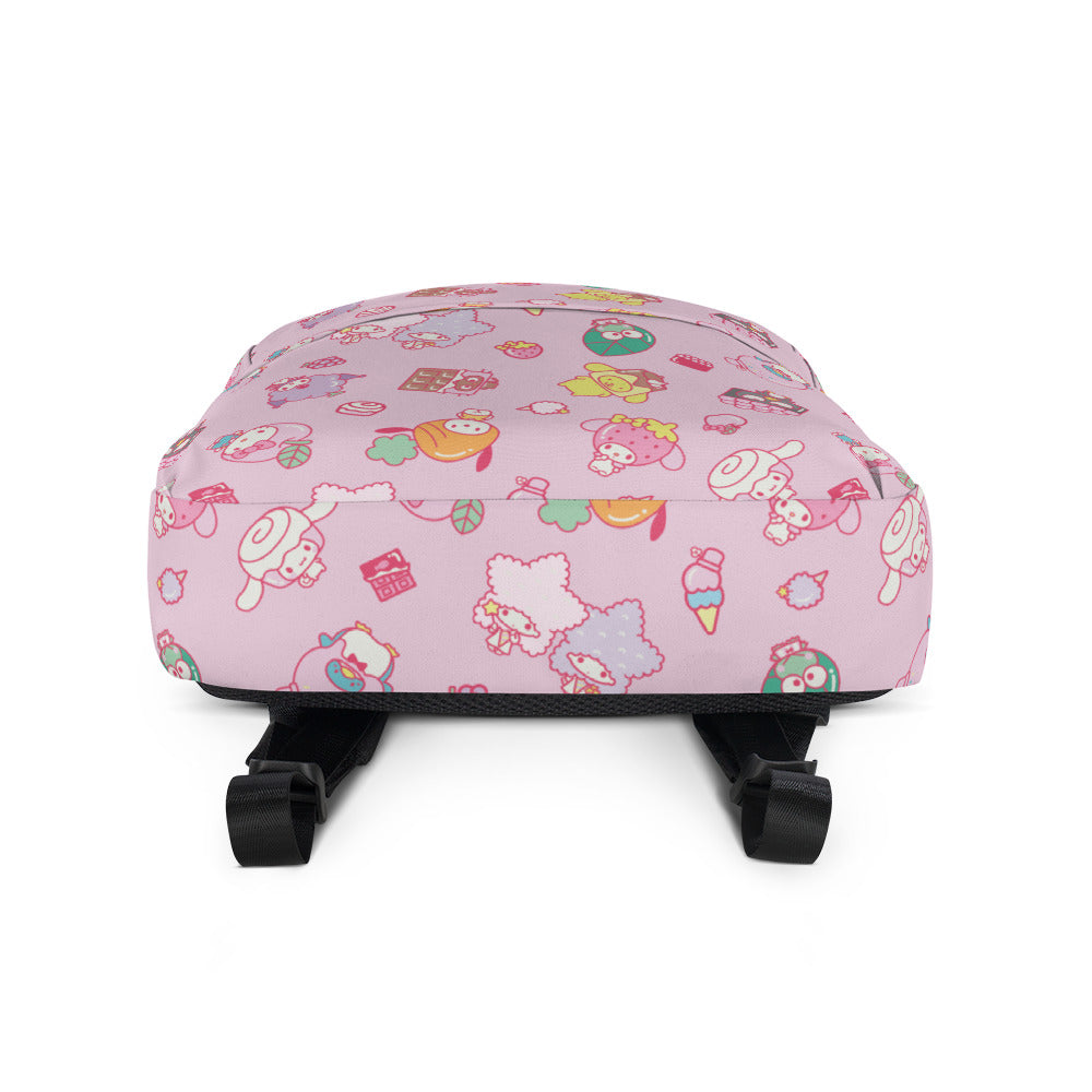Hello Kitty and Friends Eats & Treats All-over Print Backpack Sale Wholesale Pice