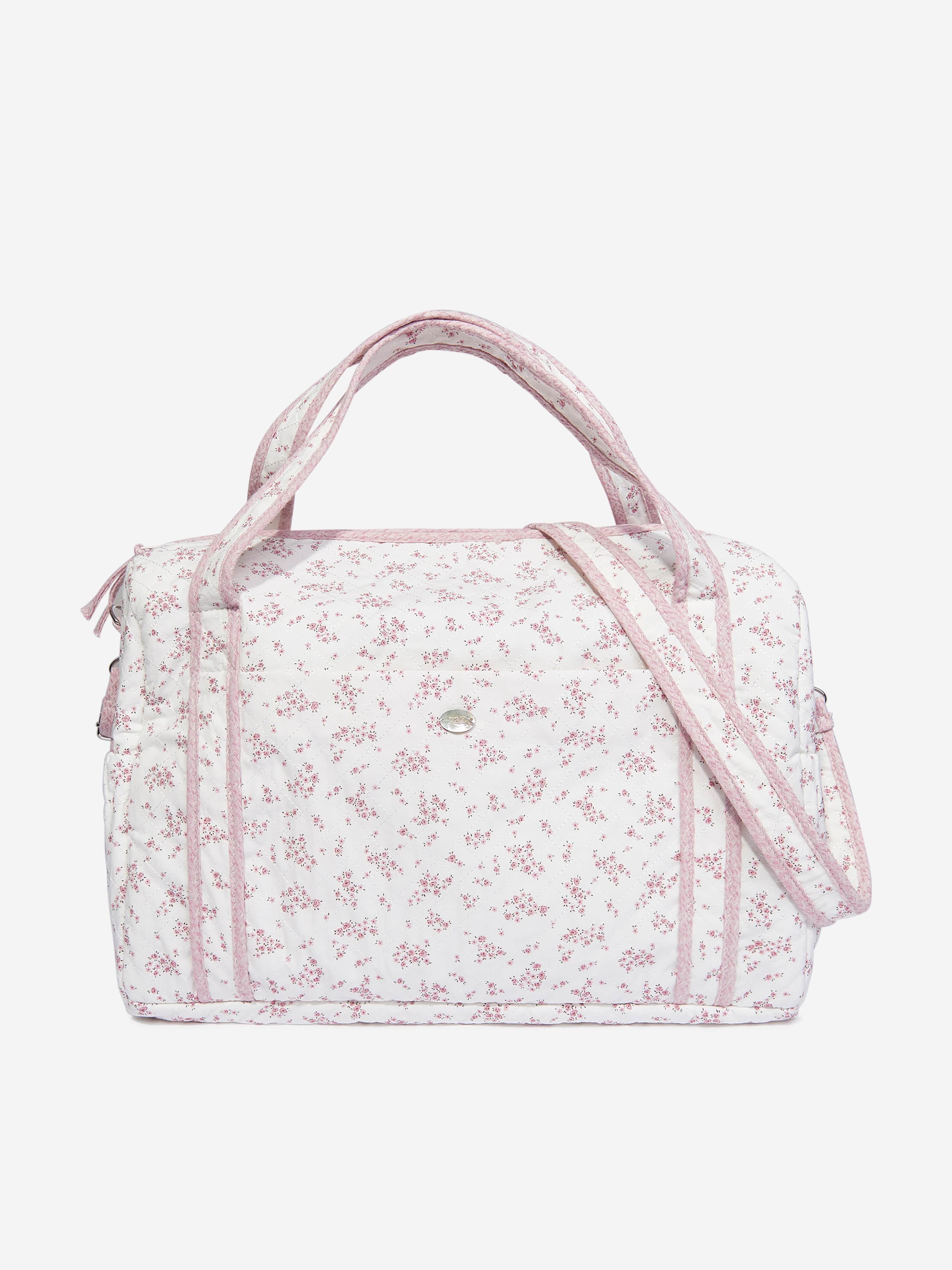 Paz Rodriguez Baby Girls Floral Print Changing Bag in Pink (47 cm) Free Shipping Clearance
