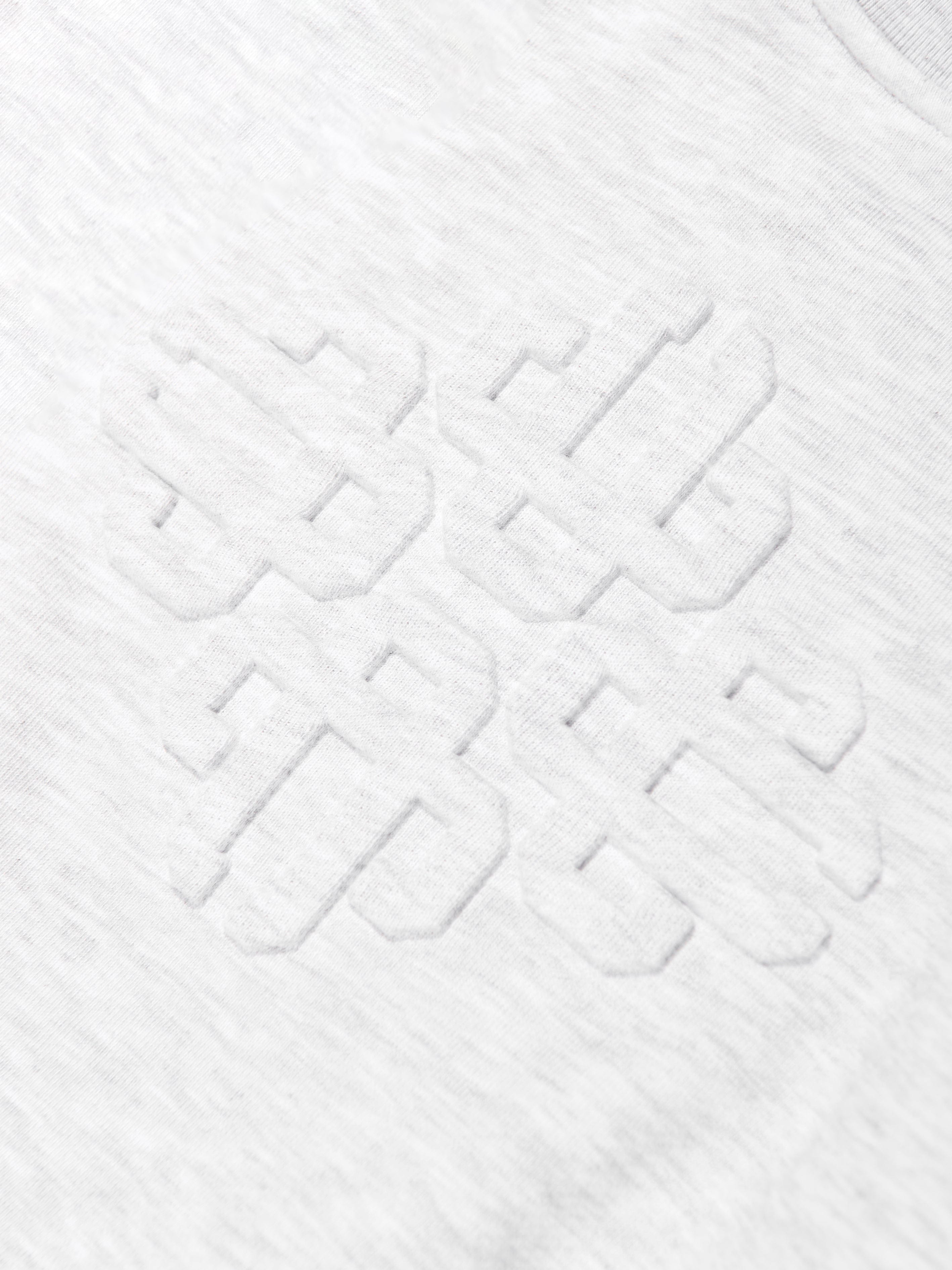 The Couture Club Kids Embossed Emblem Sweatshirt in Grey Outlet Discount Authentic