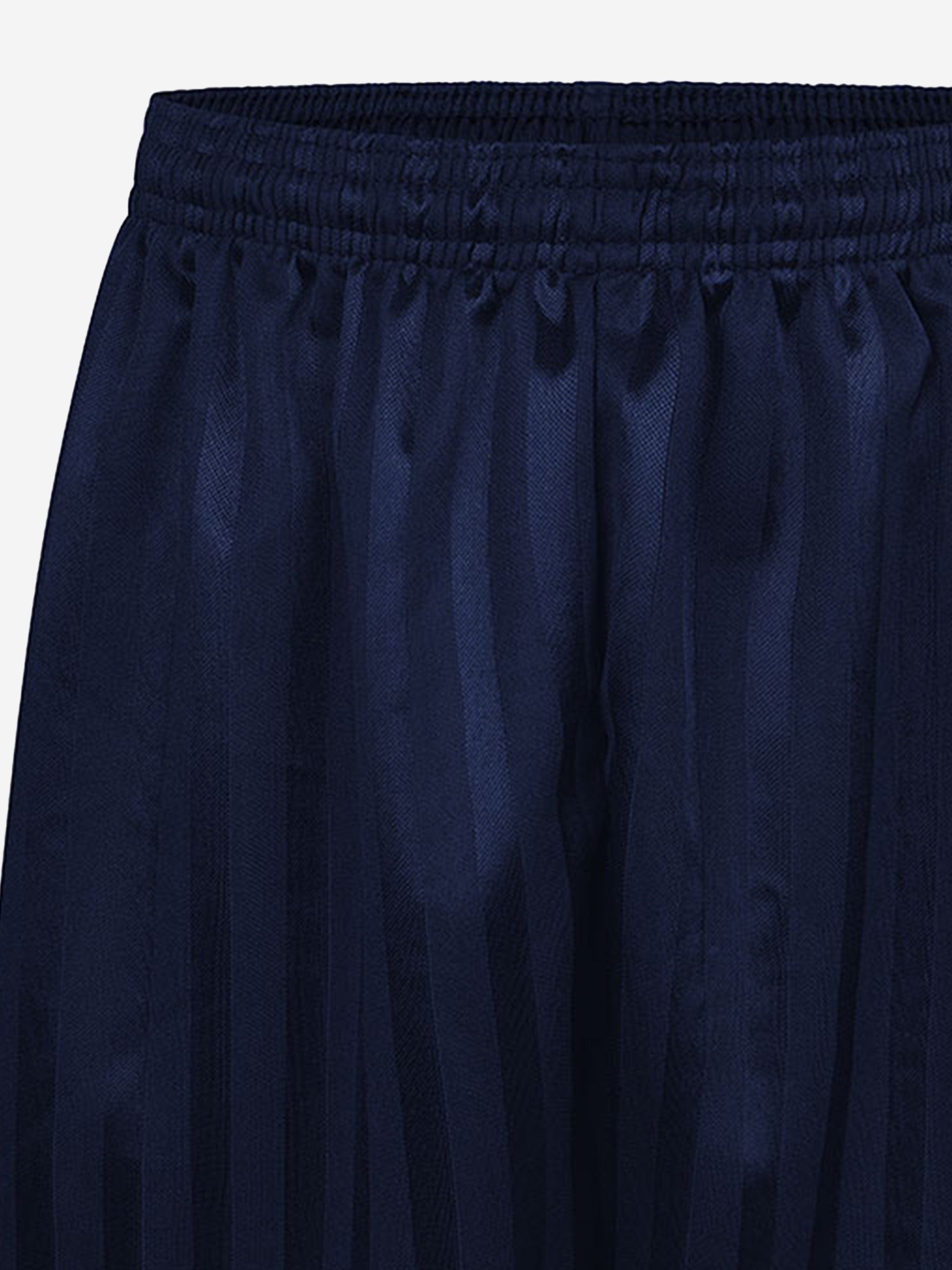 Zeco Kids School Shadow Stripe Shorts in Navy Discount Explore