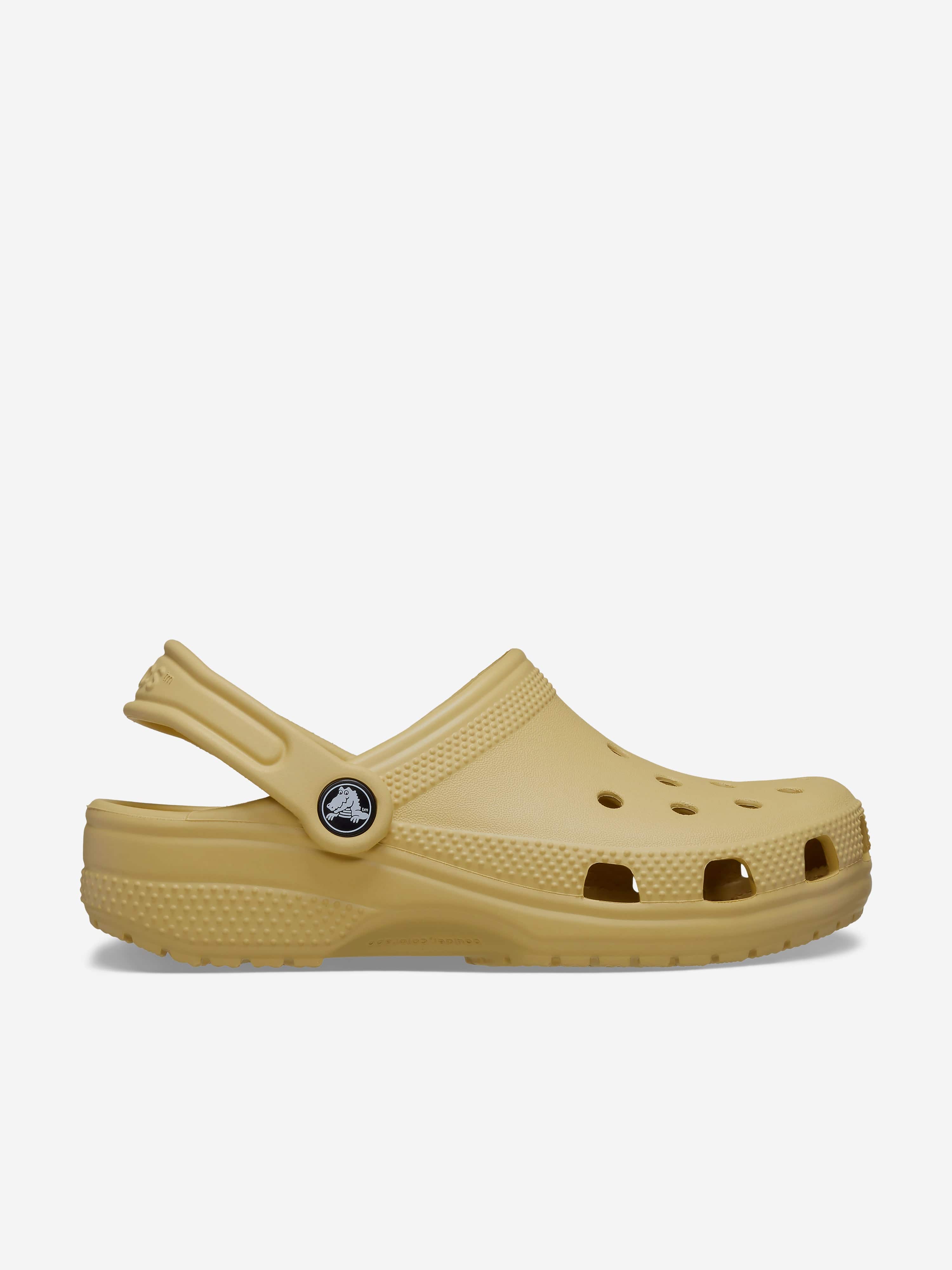 Crocs Kids Classic Clogs in Beige Cheap Sale Online