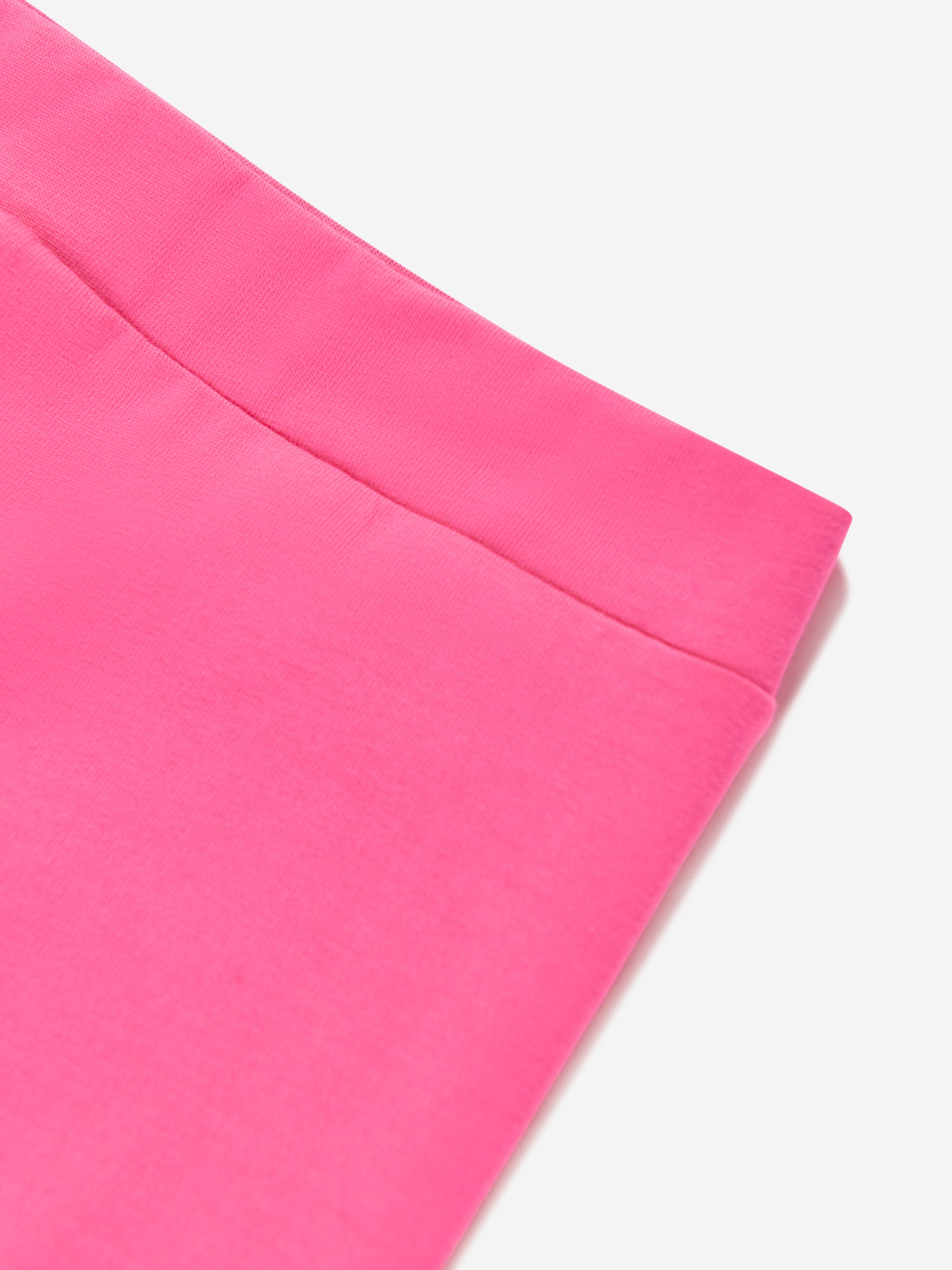 Moschino Girls Logo Leggings in Pink Outlet Supply