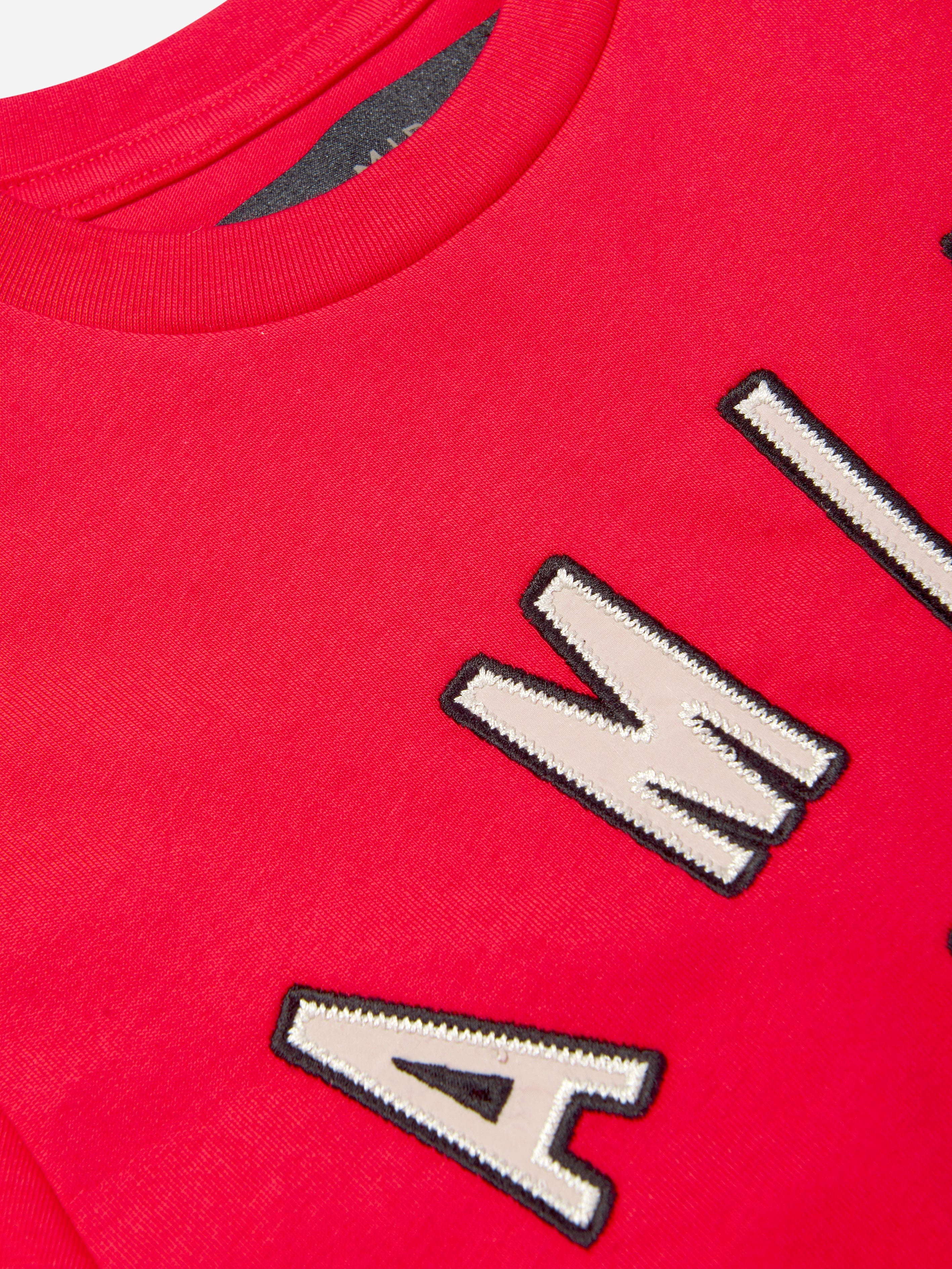 Kids MA Hollywood T-Shirt in Red Sale Hot Sale