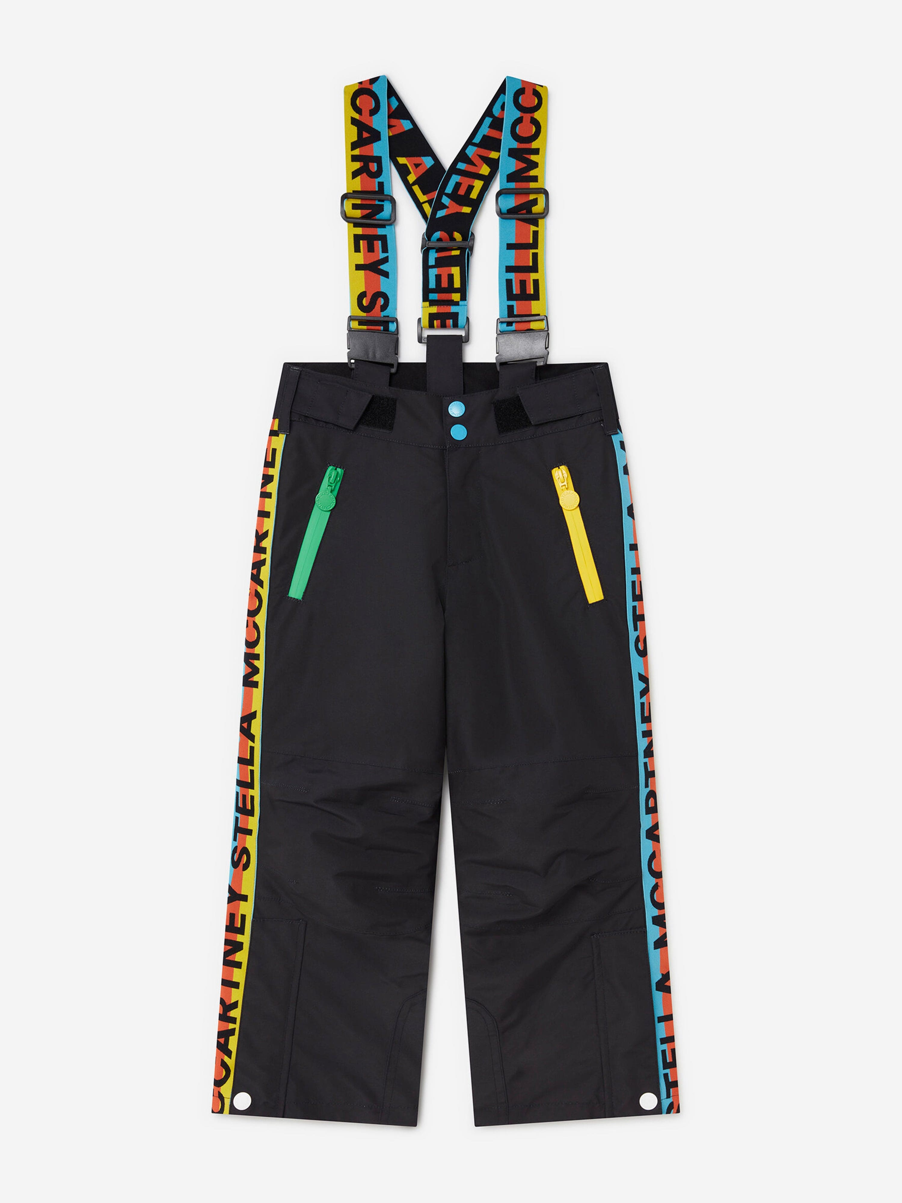 Stella McCartney Kids Logo Ski Trousers in Black Clearance Choice