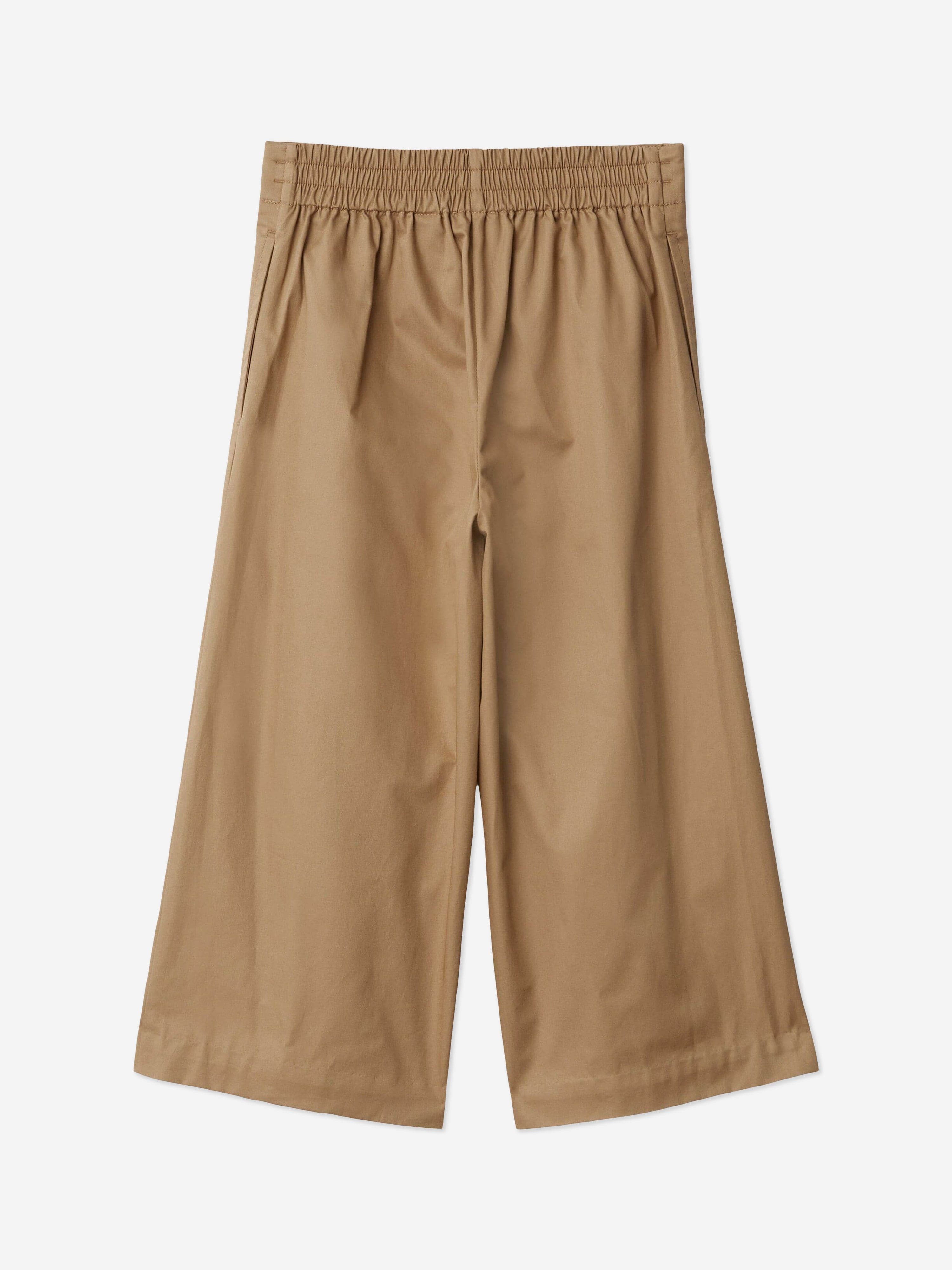 Burberry Girls Hermia Trousers in Beige Sale For Nice