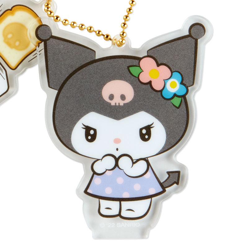Kuromi Acrylic Keychain and Stand (Retro Room Series) Discount Shop