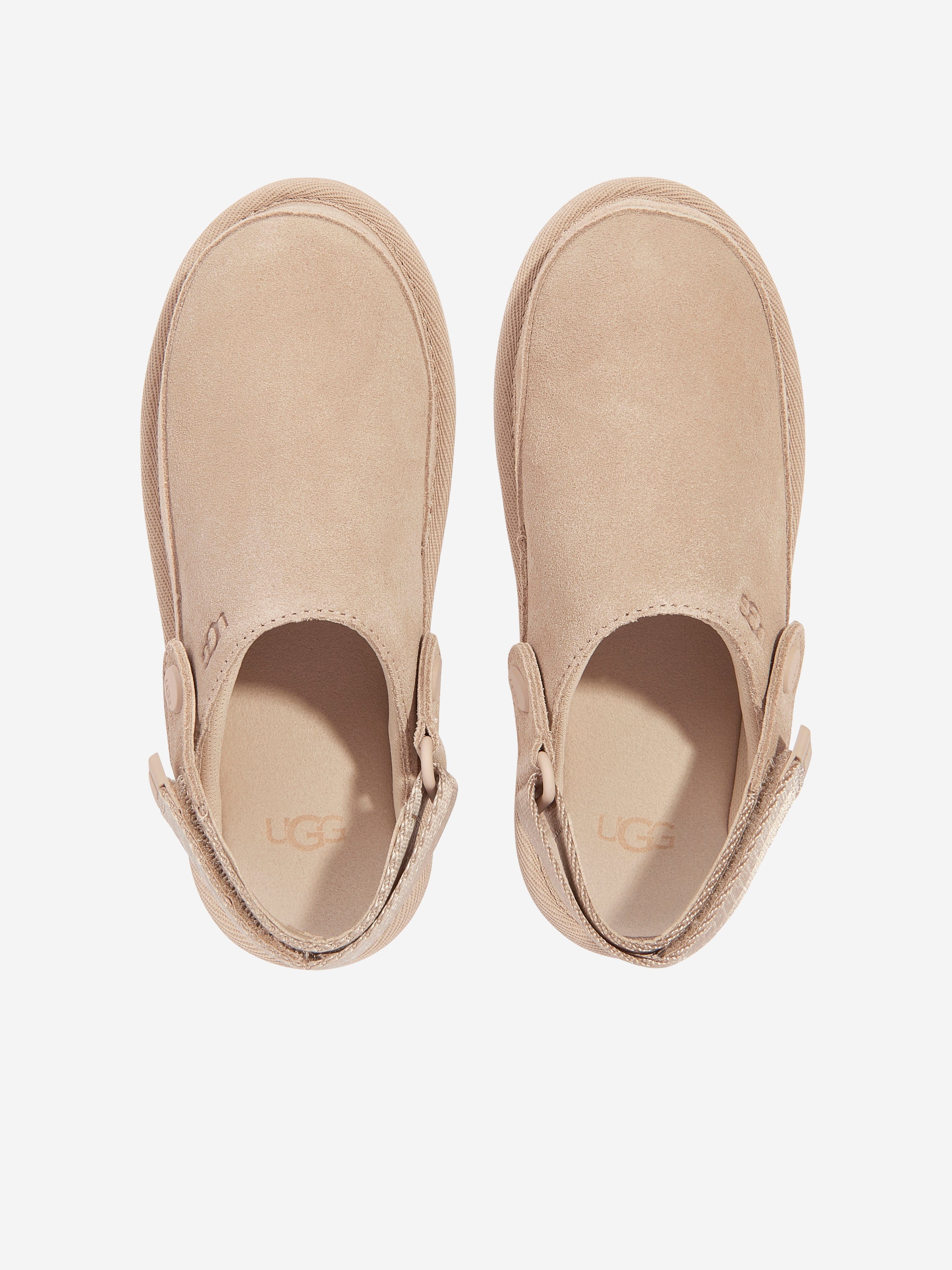 UGG Kids Goldenstar Clog in Beige With Paypal Online