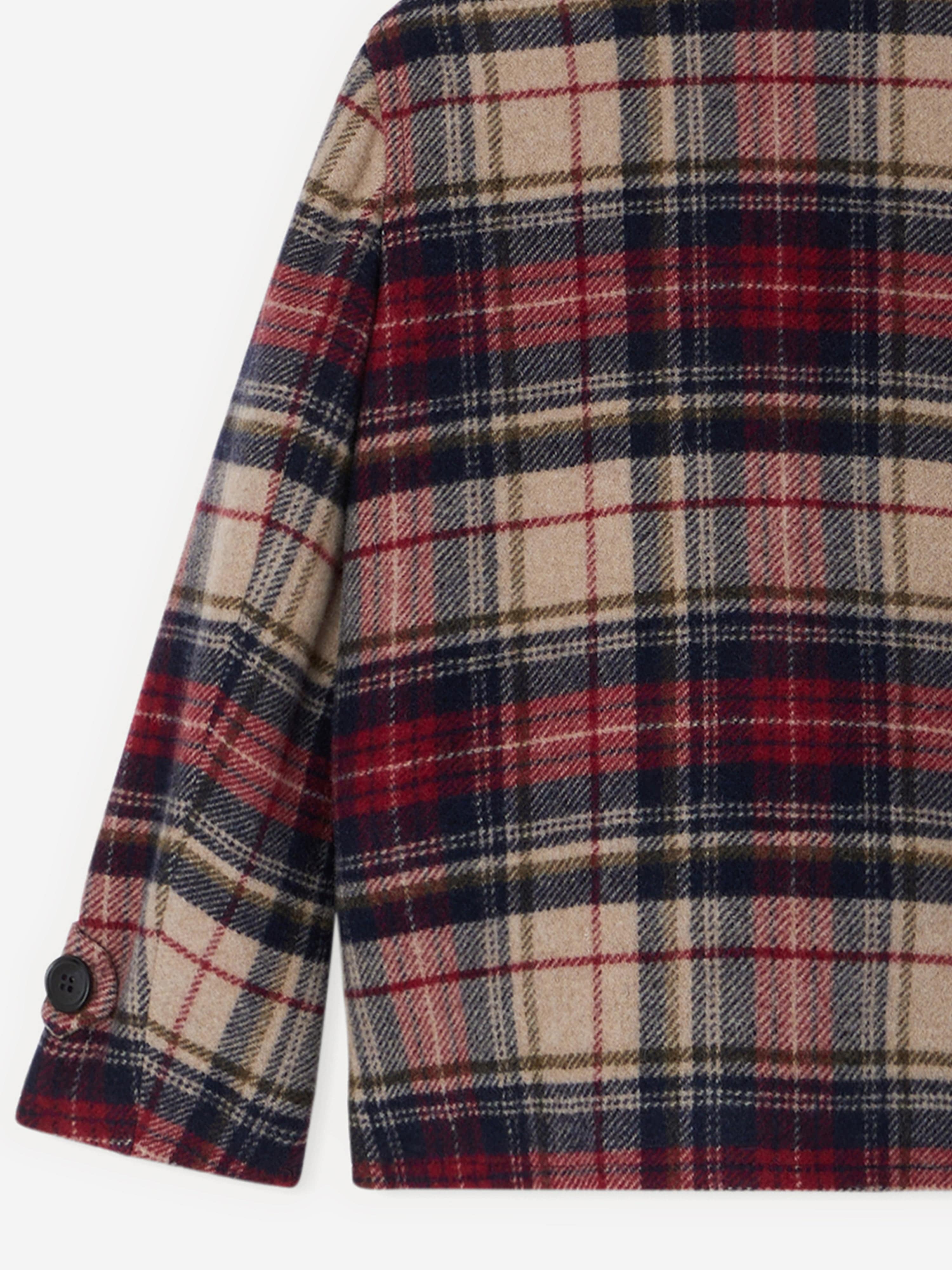 Bonpoint Girls Gigliola Coat in Multicolour Outlet Best Sale