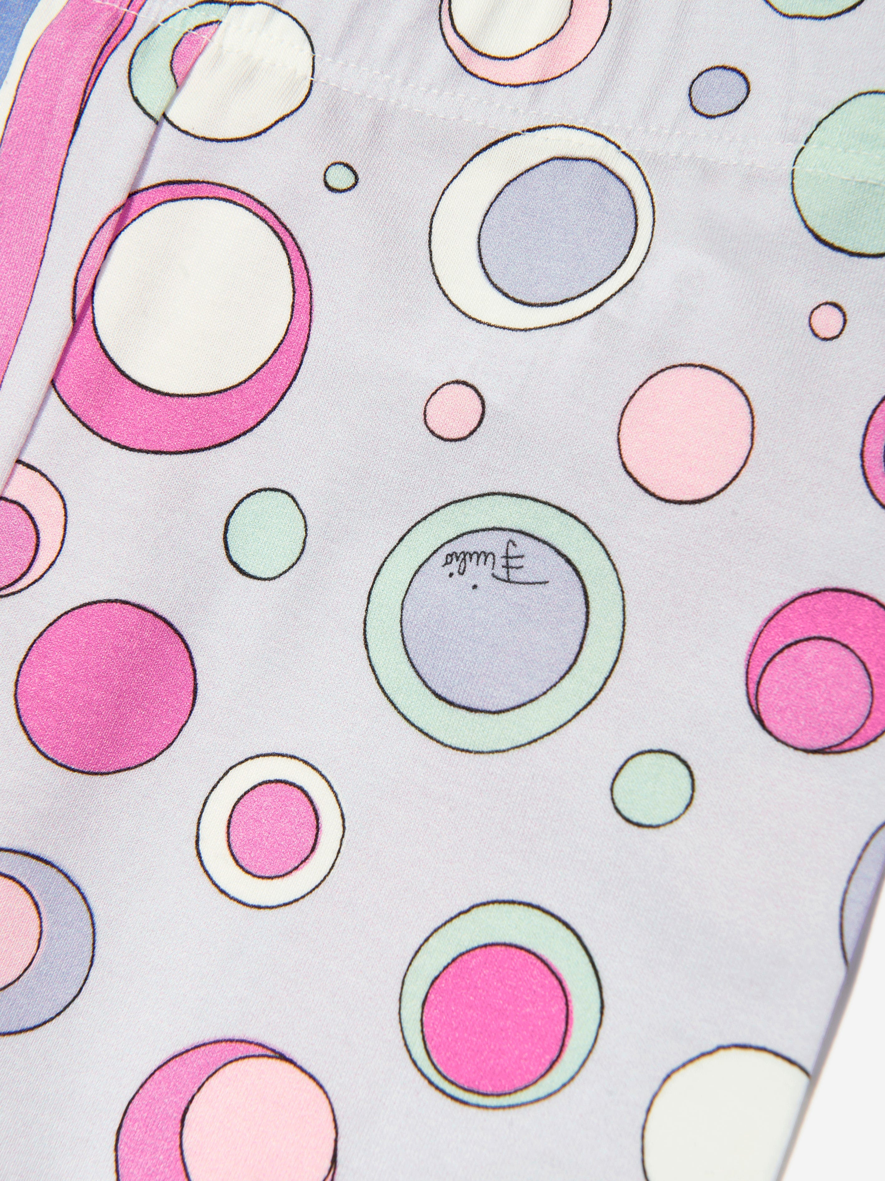 Girls Fontane Print Leggings in Pink Cheap Pice Outlet