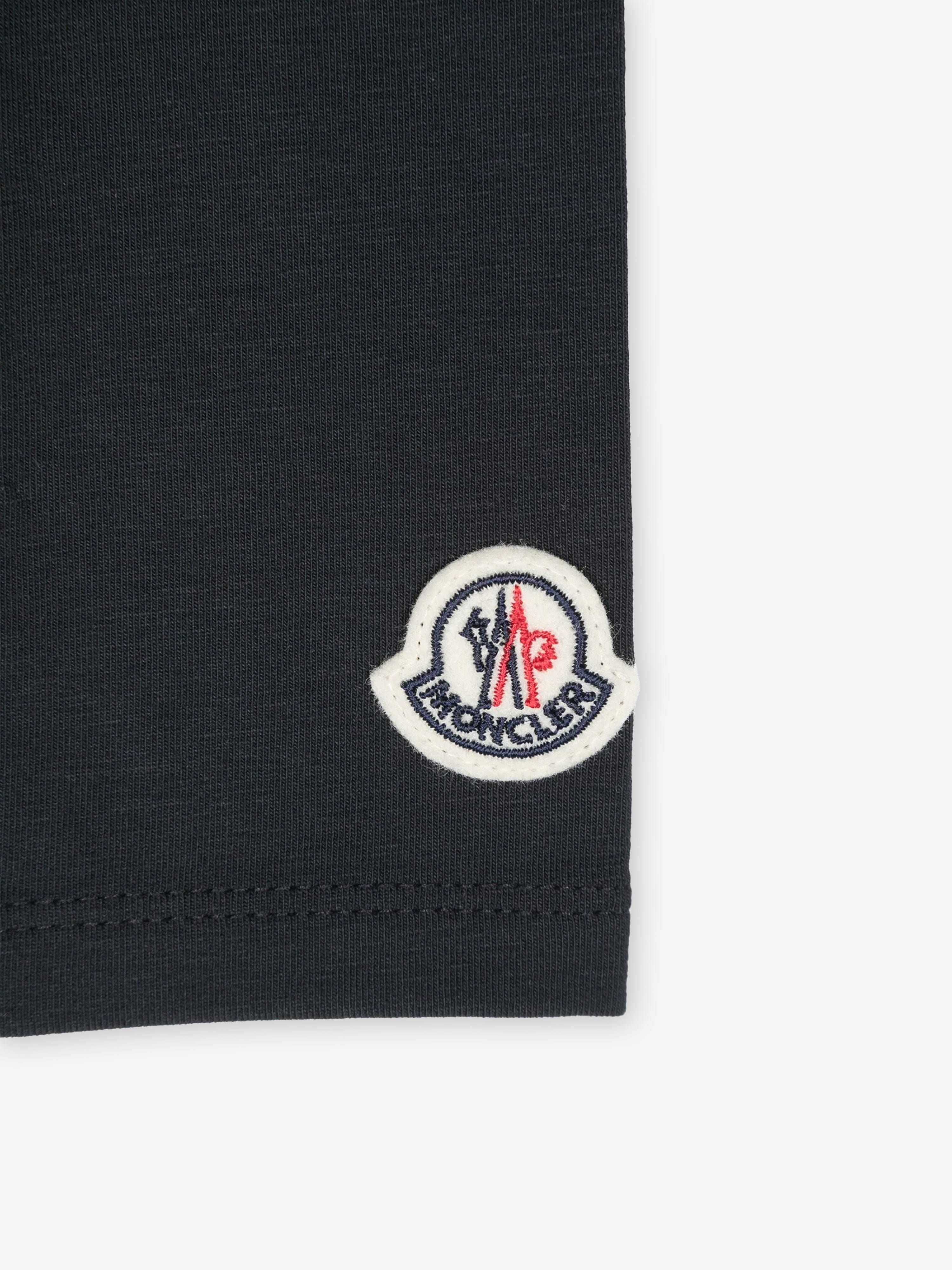 Moncler Enfant Baby Girls Logo Leggings in Navy Cost For Sale