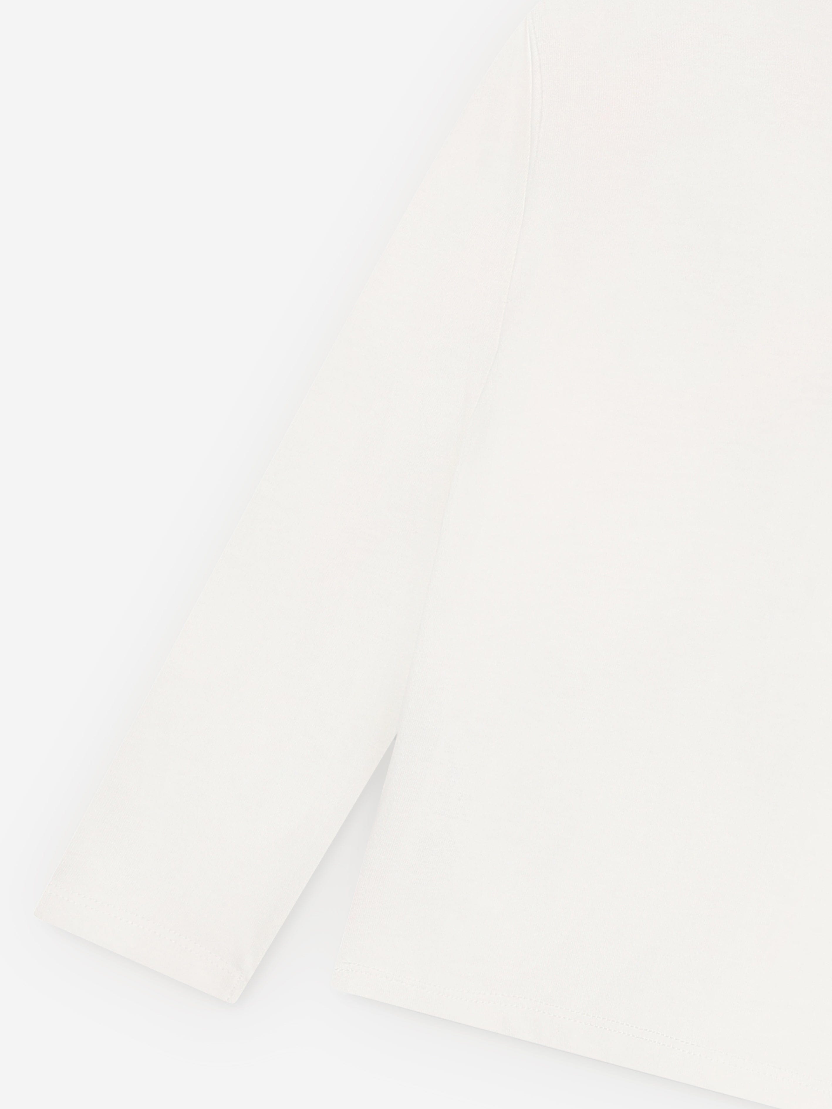Billieblush Girls Long Sleeve Heart T-Shirt in Ivory Outlet Buy
