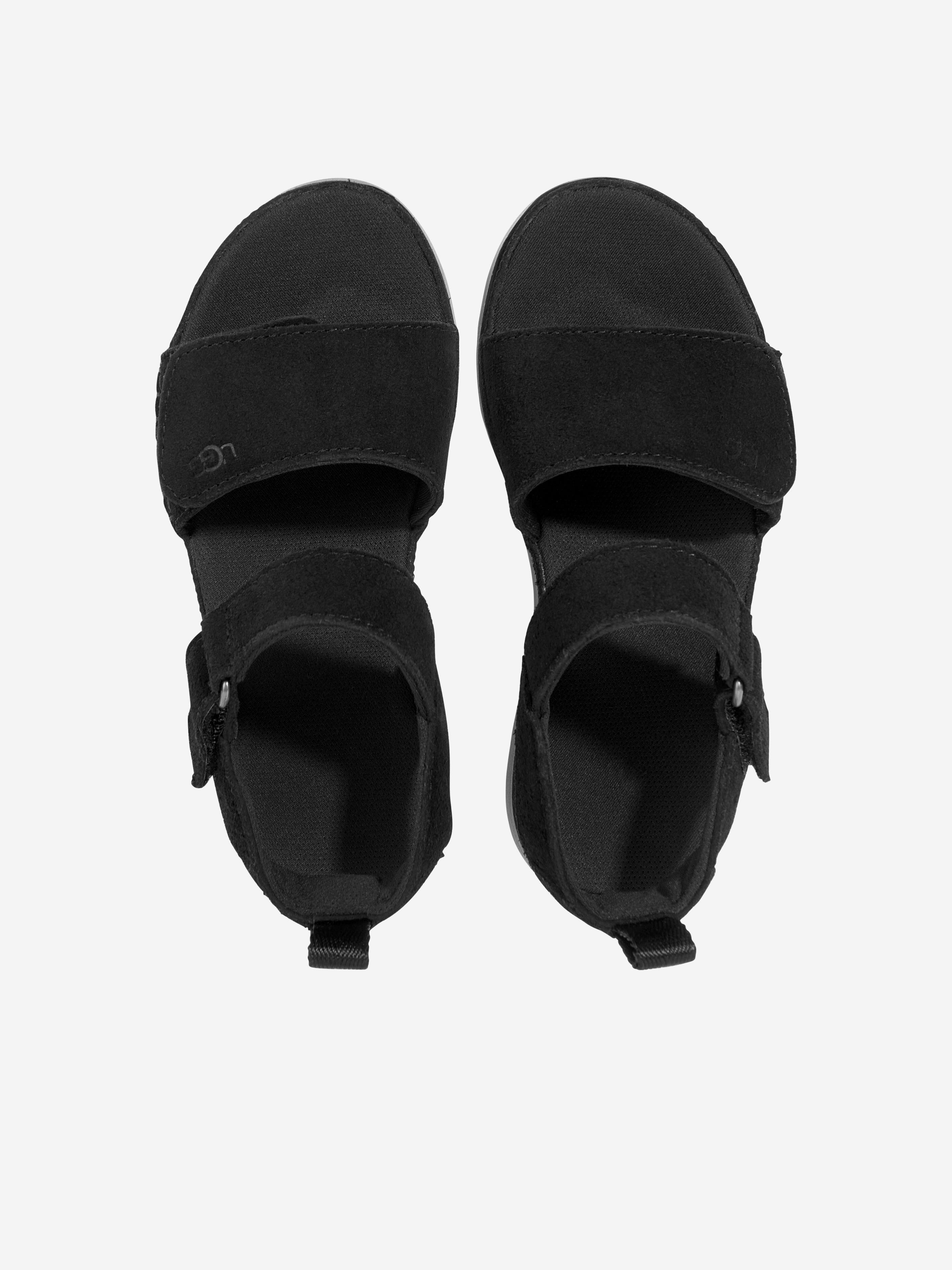 UGG Girls Goldenstar Sandals in Black For Nice Cheap Price