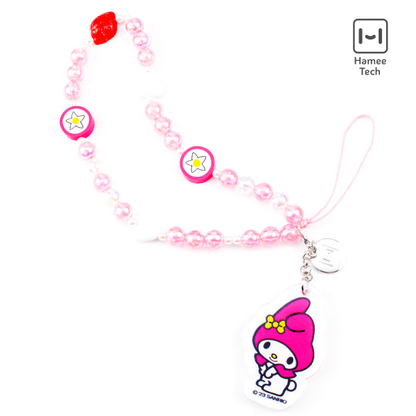My Melody Beaded Charm Mobile Phone Wrist Strap Cheap Sale View
