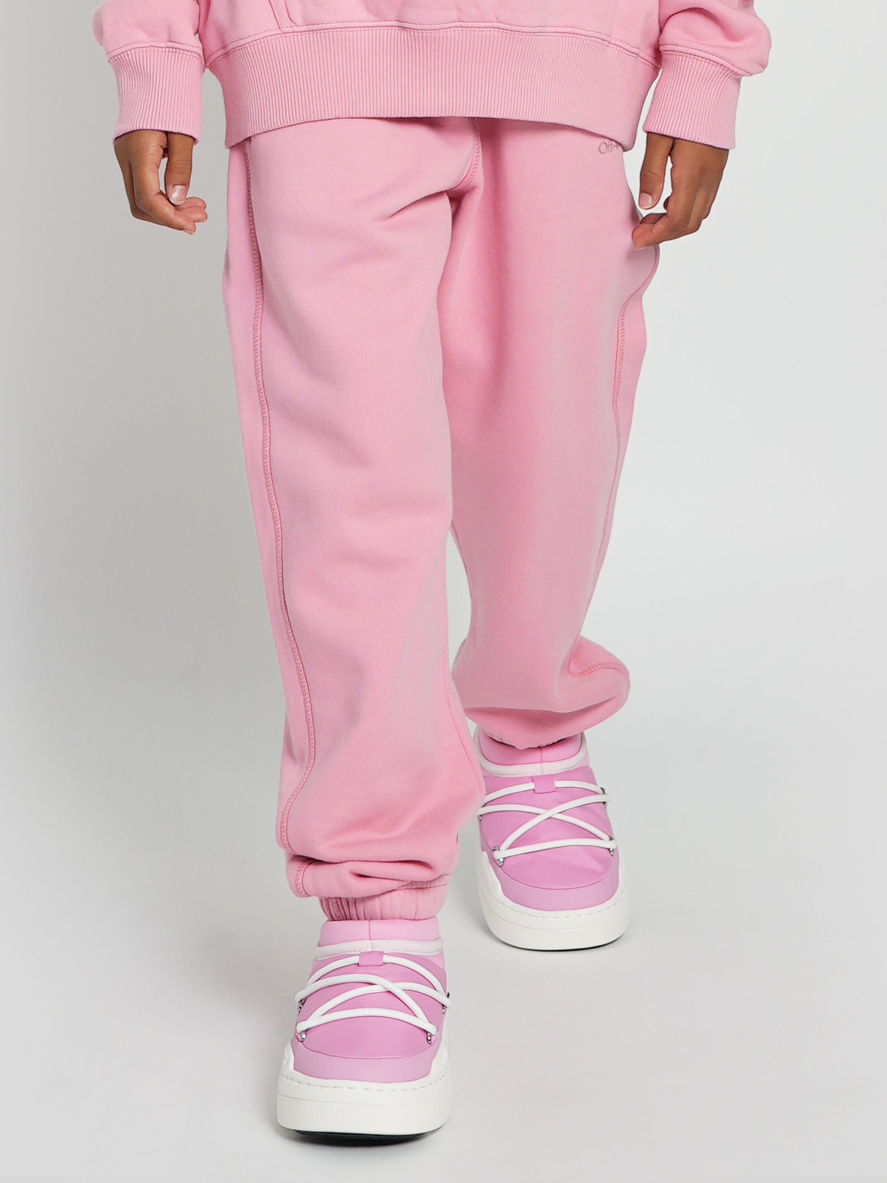 Off-White Girls Bookish Joggers in Pink Cheap Finishline