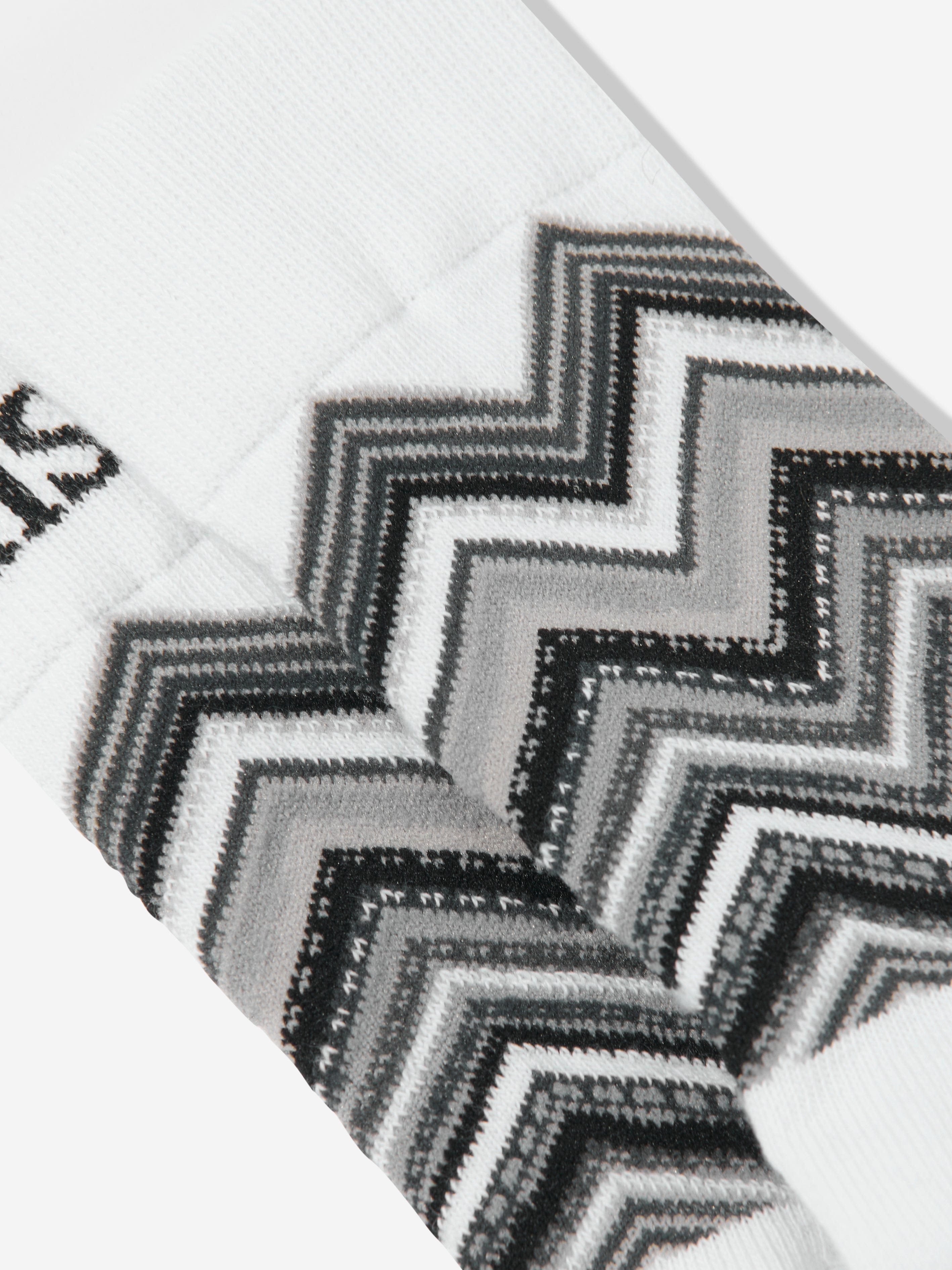 Missoni Kids Zigzag Socks in Black Sale Low Pice