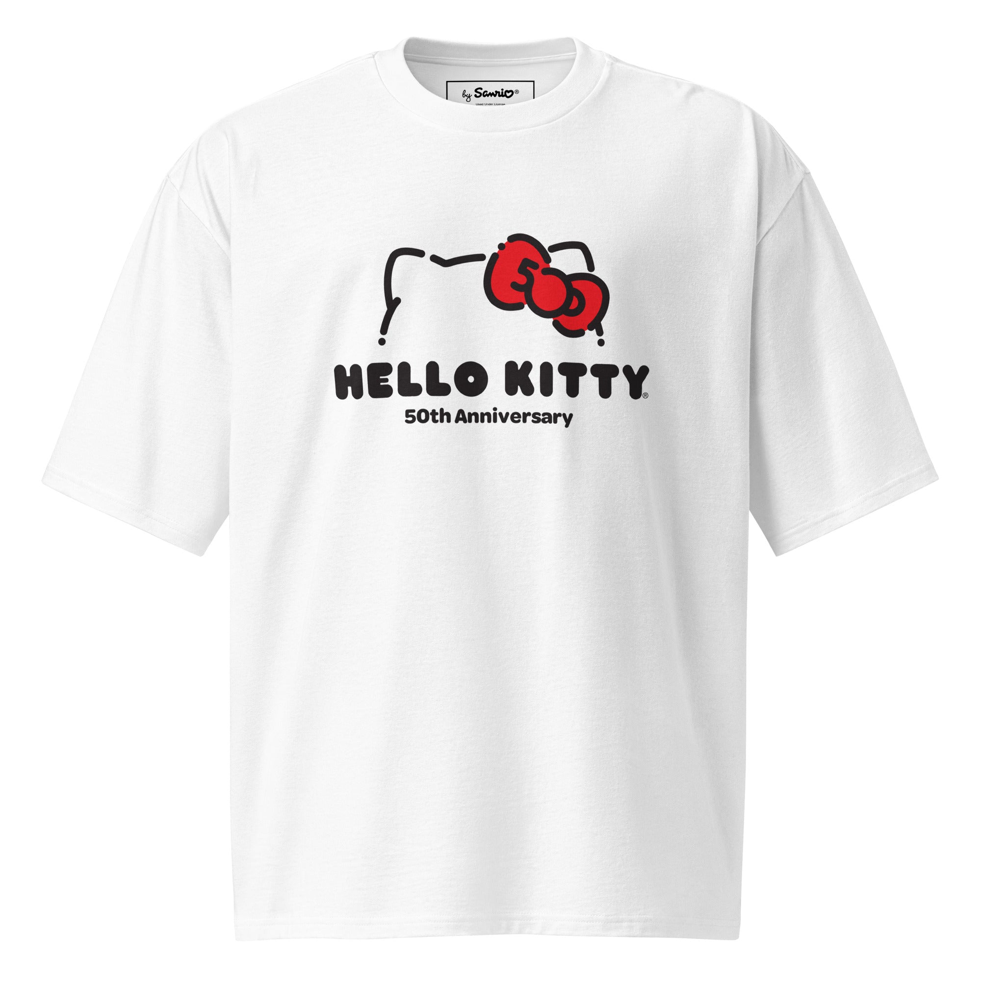 Hello Kitty 50th Anniversary Classic Oversized Tee Cheap Affordable