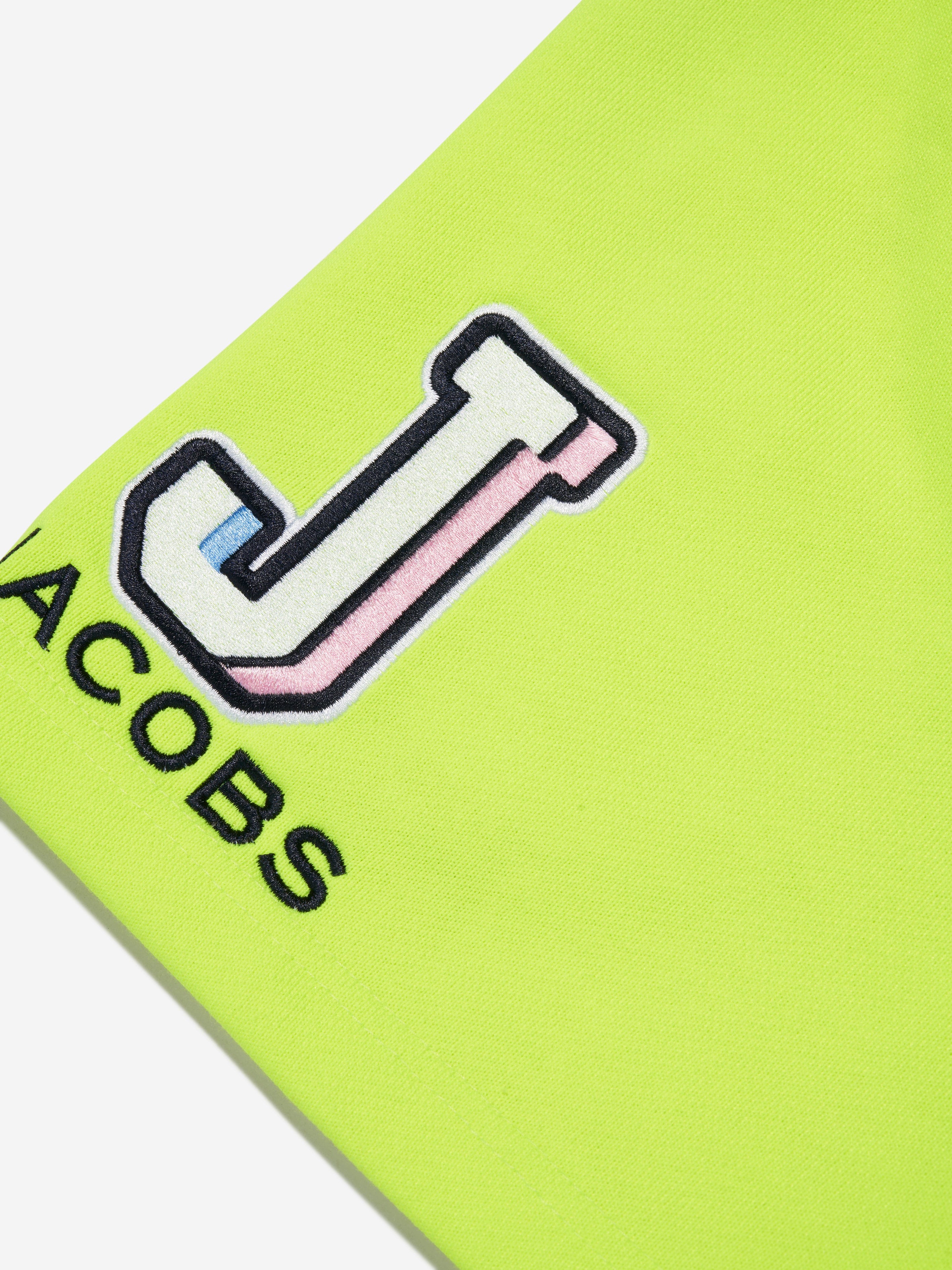 MARC JACOBS Girls Logo Shorts in Green Shop For Online