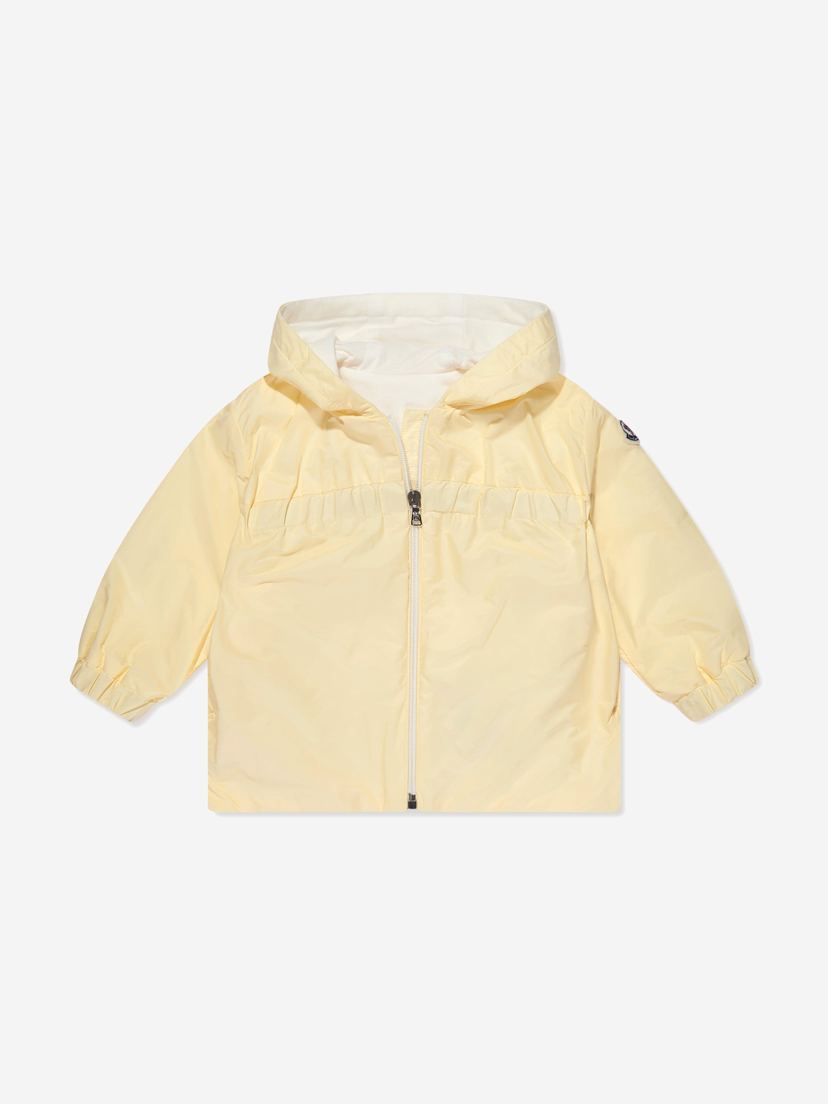 Moncler Enfant Baby Girls Raka Jacket in Yellow Pices For Sale