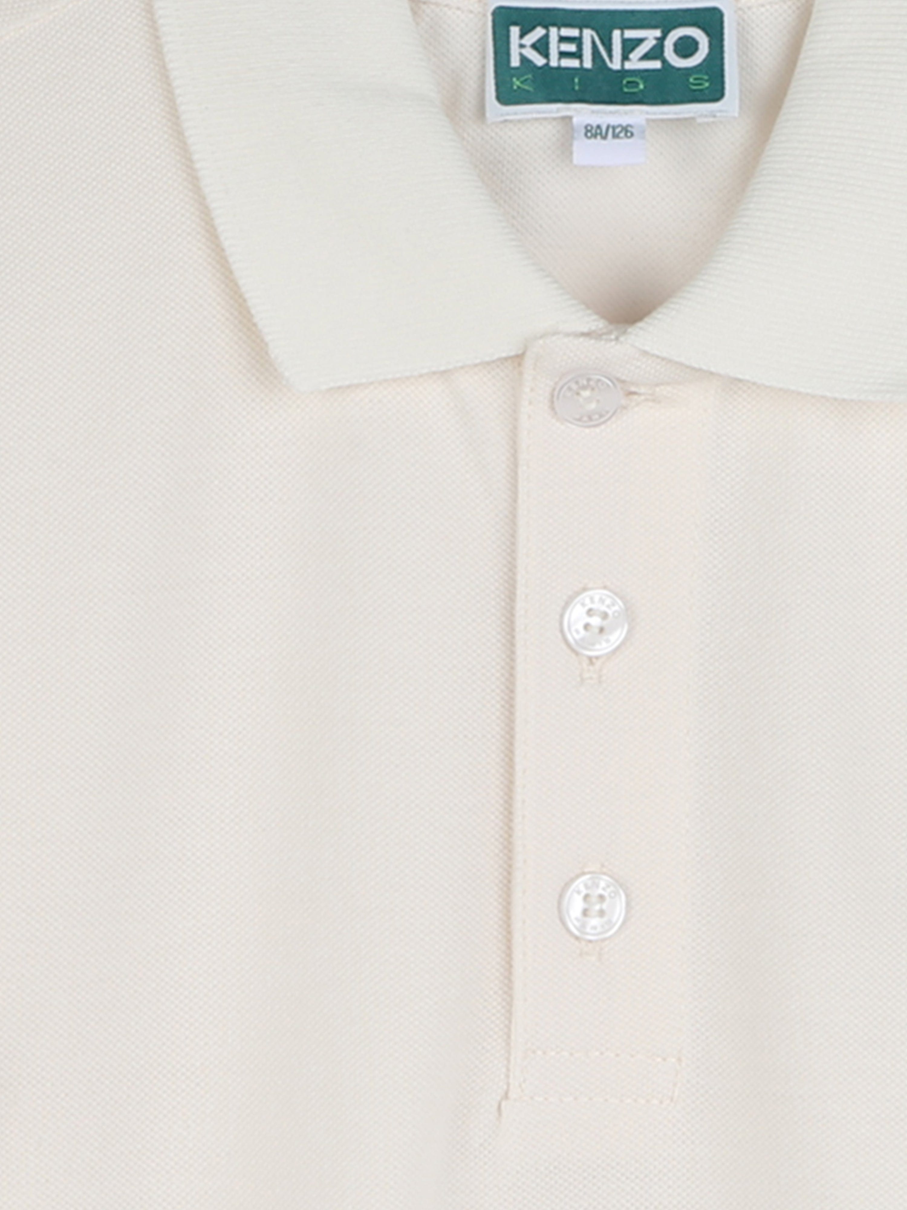 Kids Kotora Polo Shirt in Ivory Clearance Websites