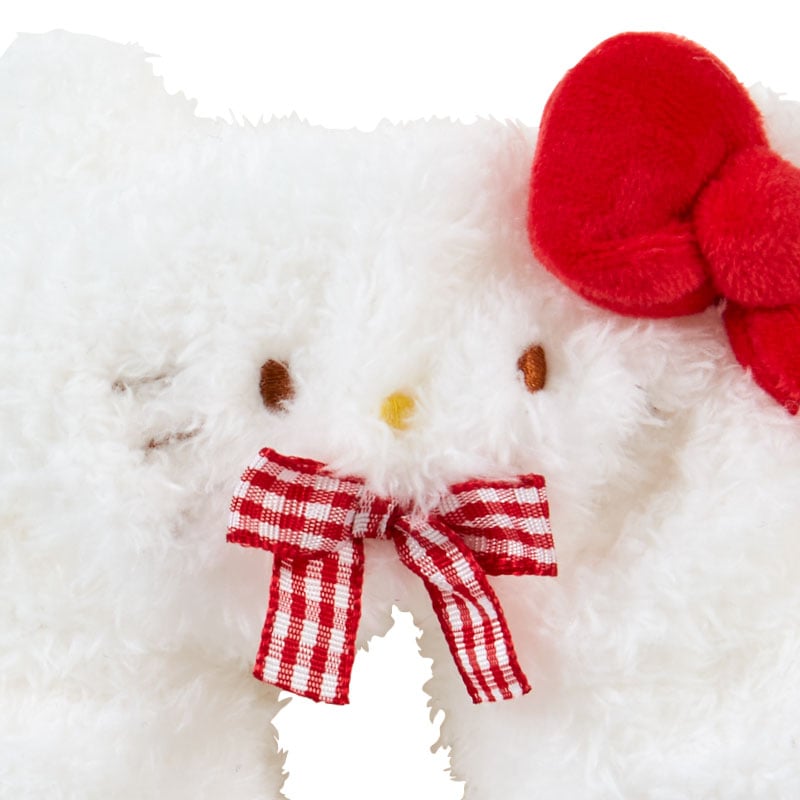 Hello Kitty Cozy Plush Scrunchie (Gingham Bow) Sale Exclusive