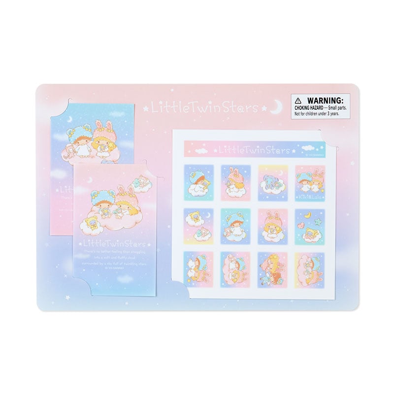 LittleTwinStars Sticker Set (Fluffy Cloud Series) Clearance Purchase