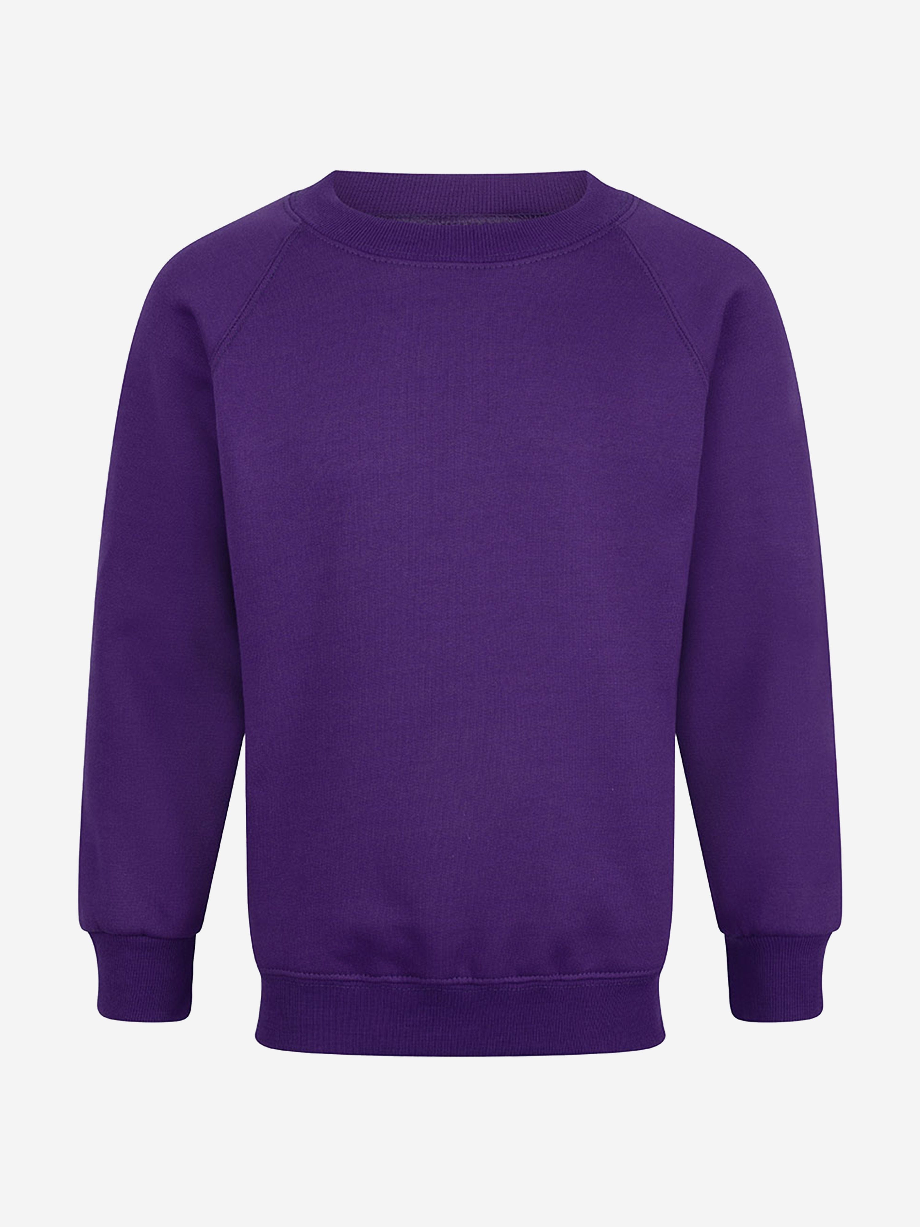 Zeco Kids School Crew Neck Sweatshirt in Purple Sale 2025