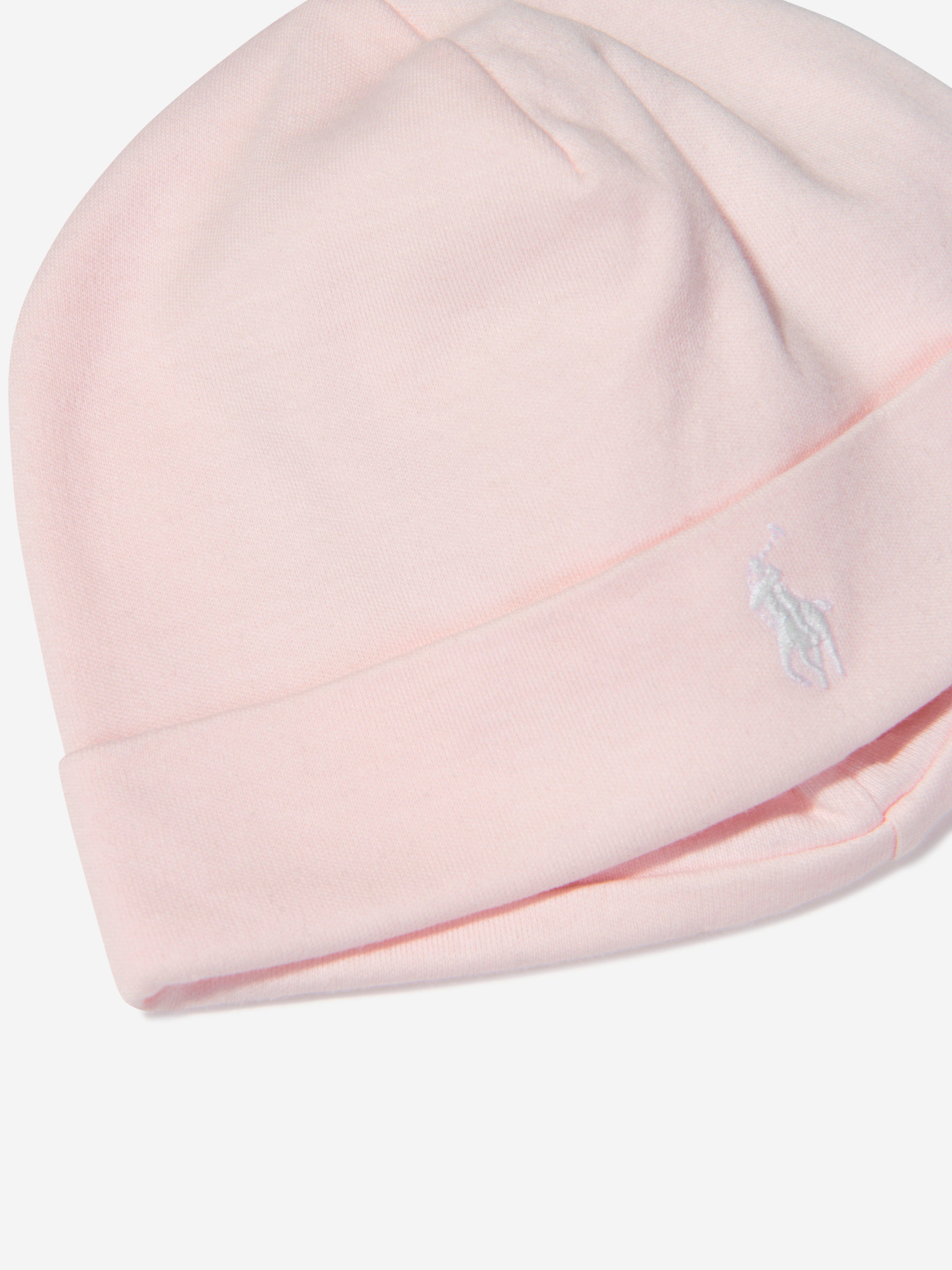 Ralph Lauren Baby Girls Logo Beanie Hat in Pink Pay With Paypal Online