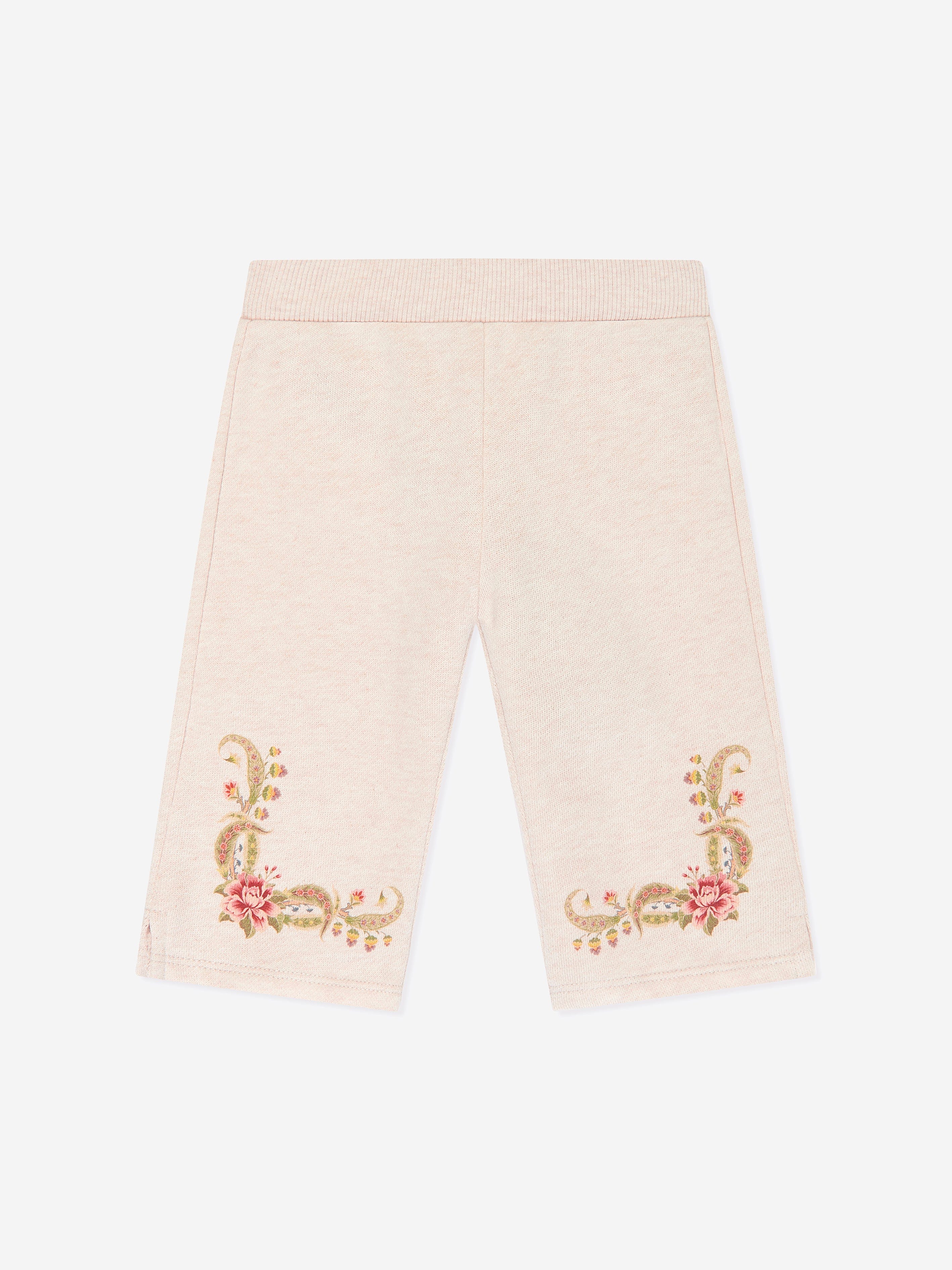 Etro Baby Girls Joggers in Beige Buy Cheap Reliable