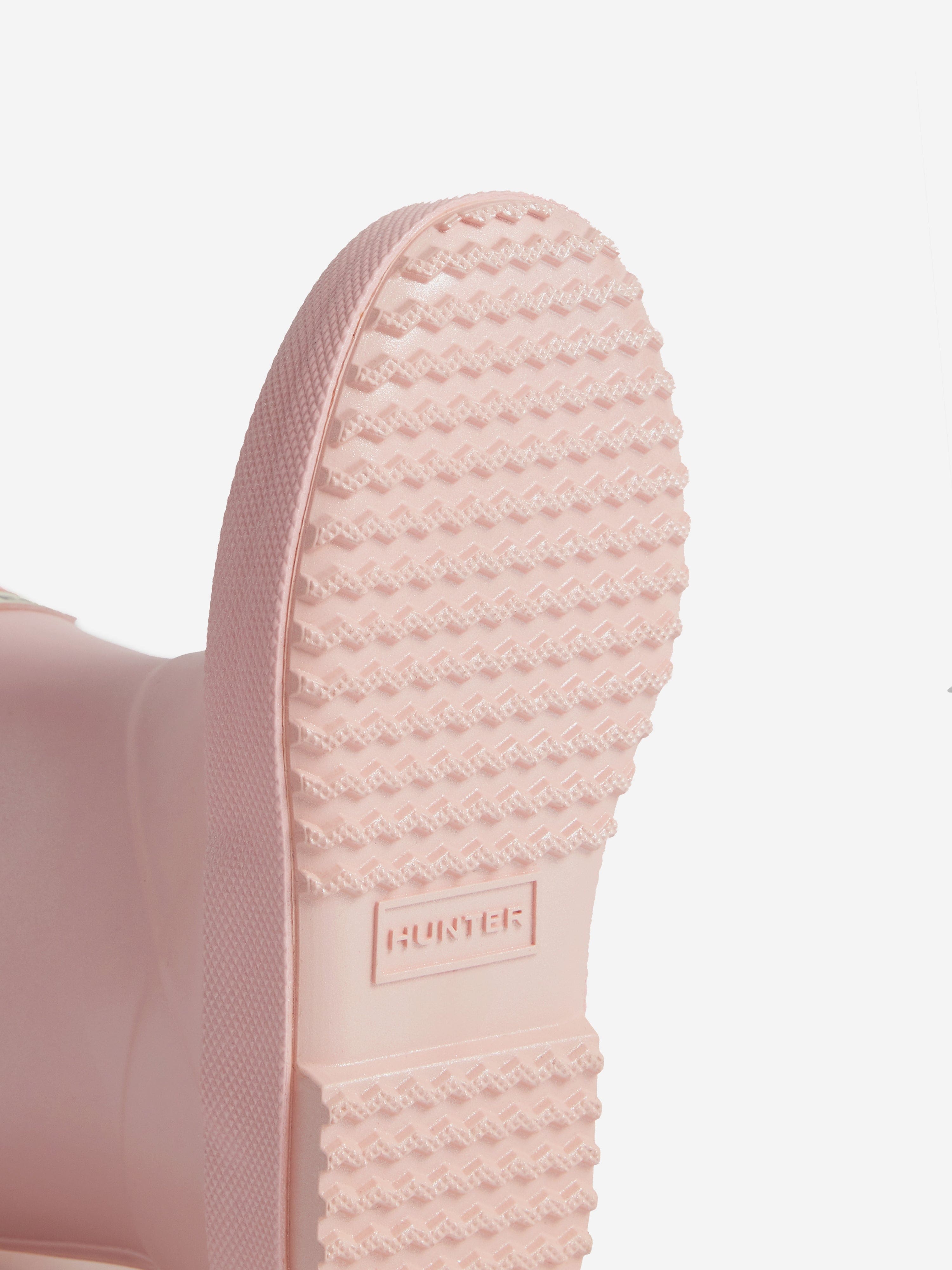 Hunter Girls First Nebula Wellington Boots in Pink 2025 Unisex Online