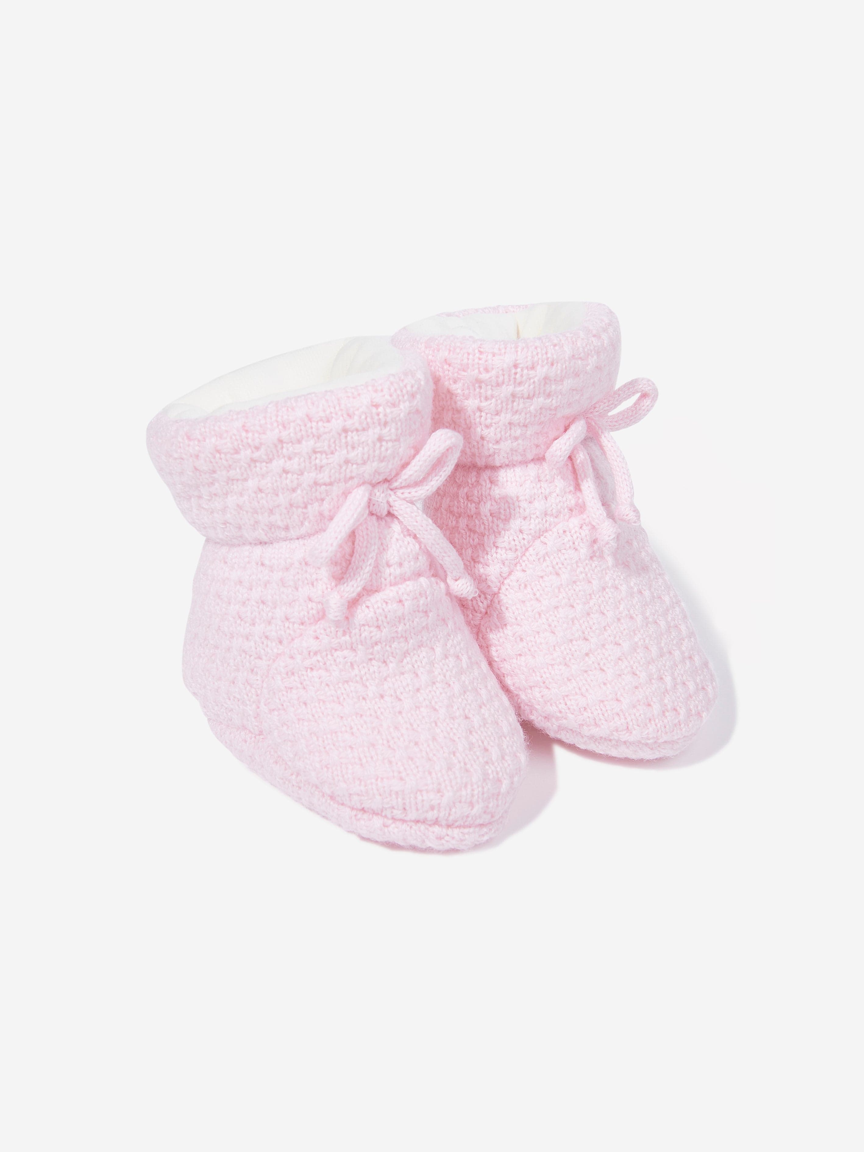 Paz Rodriguez Baby Girls Wool Pramsuit With Booties in Pink Free Shipping Low Pice Fee Shipping