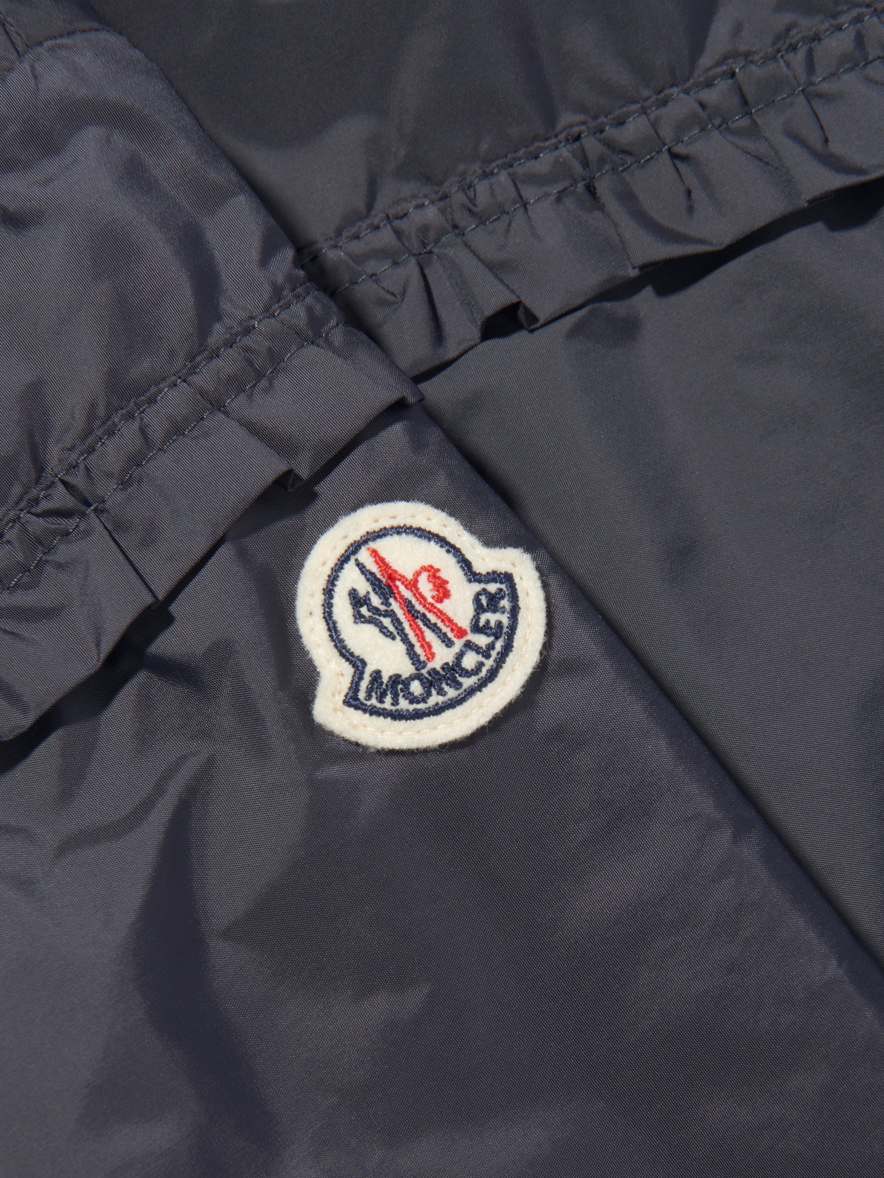 Moncler Enfant Baby Girls Hiti Jacket in Navy Cheap Low Shipping