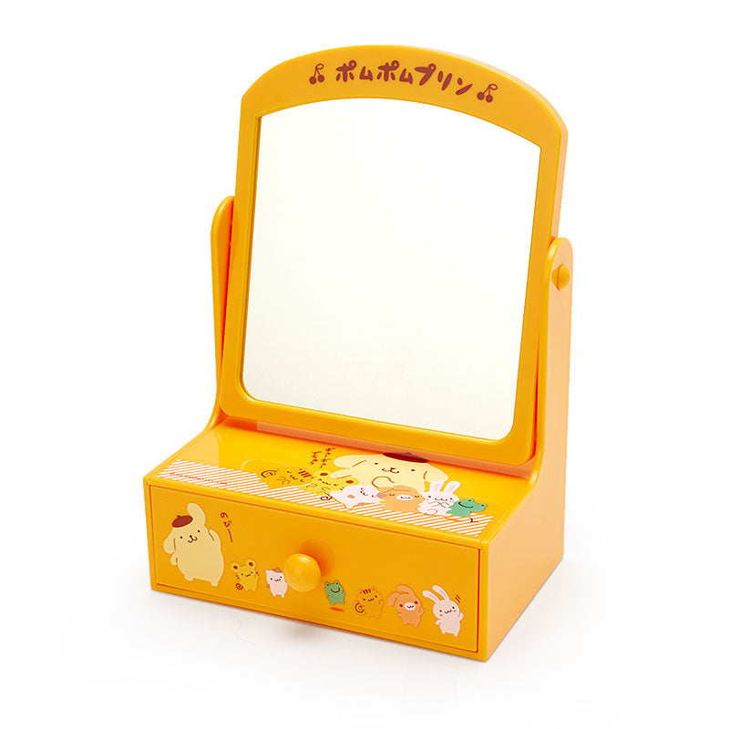 Pompompurin Mini Chest with Mirror (Team Pudding Series) Outlet New