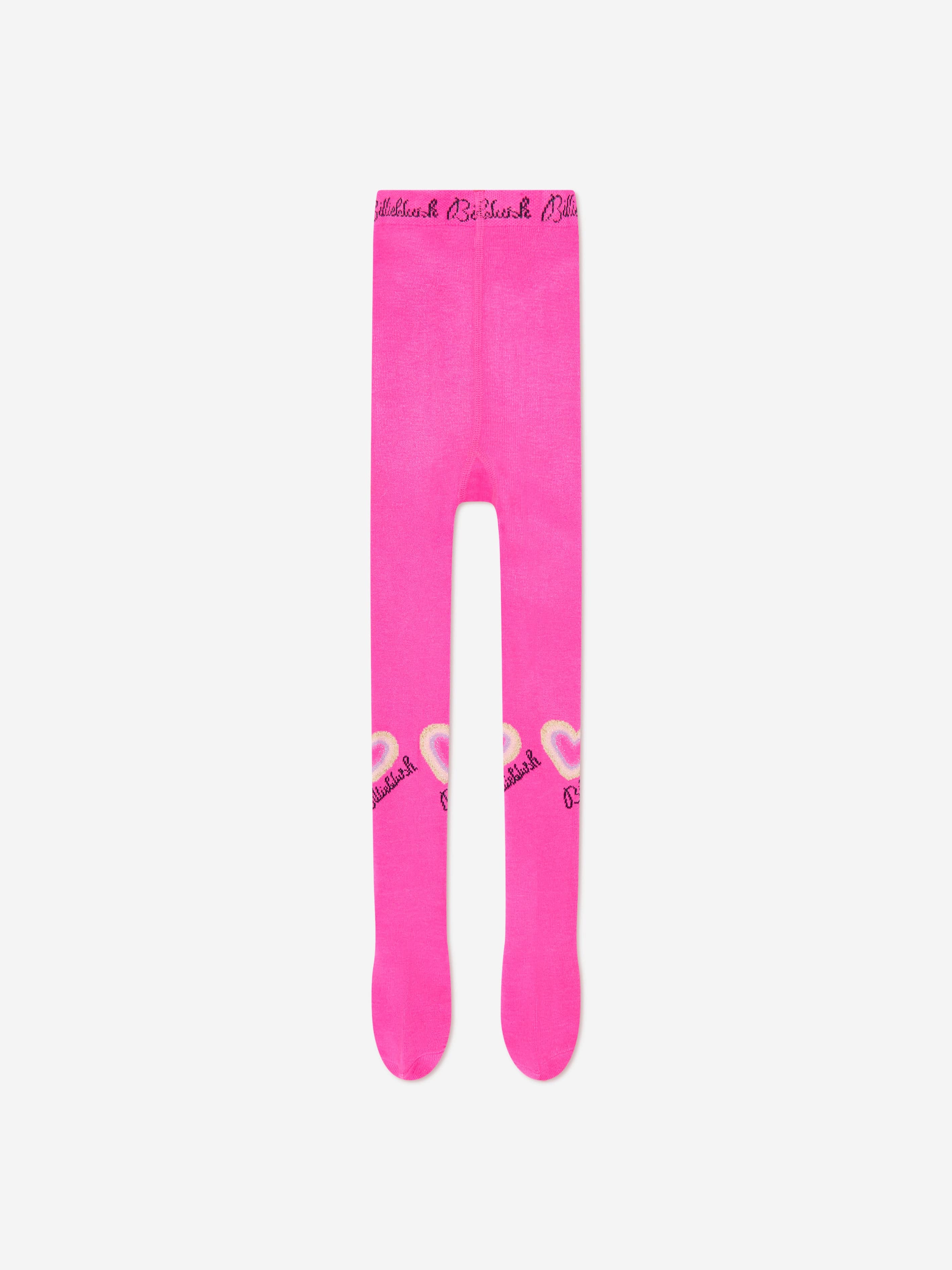 Billieblush Girls Heart Logo Tights in Pink Buy Cheap Get Authentic